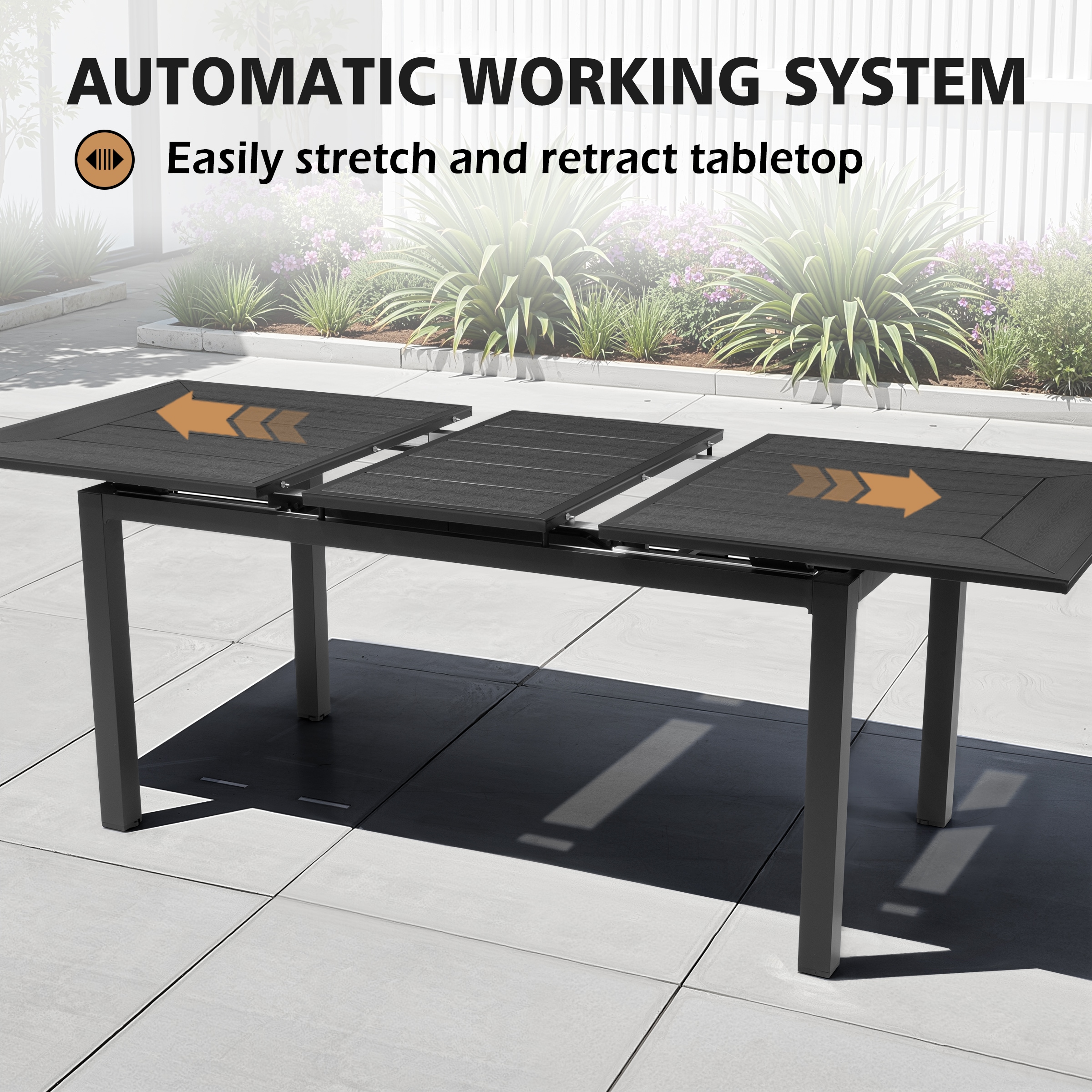 Crestlive Products CL-TB067BLK210 Patio-Tables - View #6