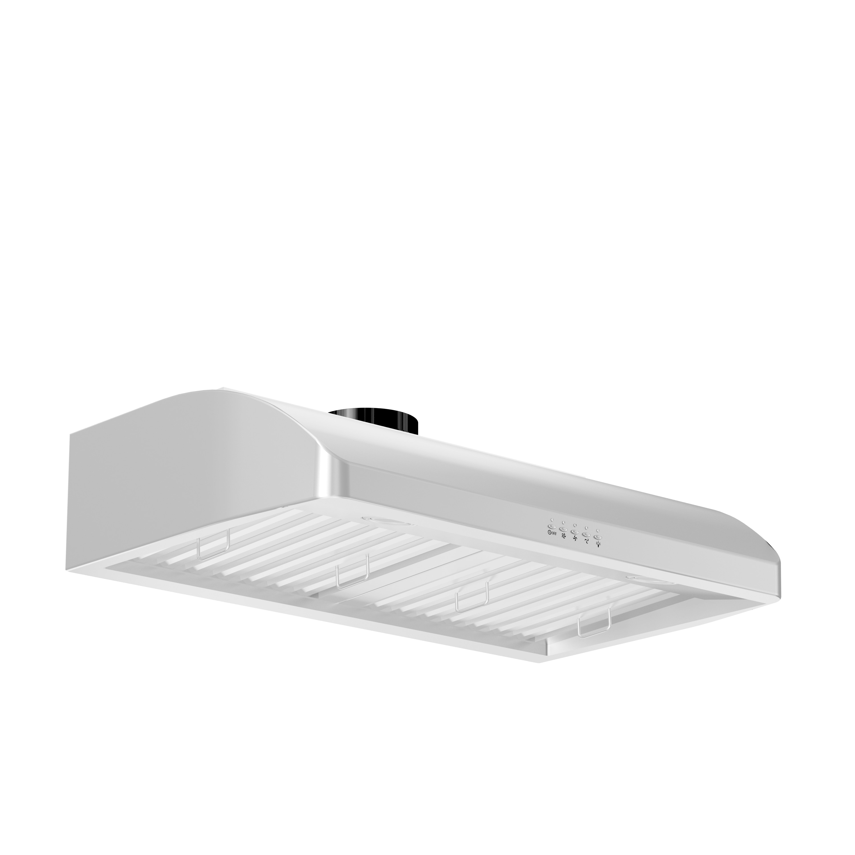 36" Brushed Stainless Steel Under Cabinet Range Hood