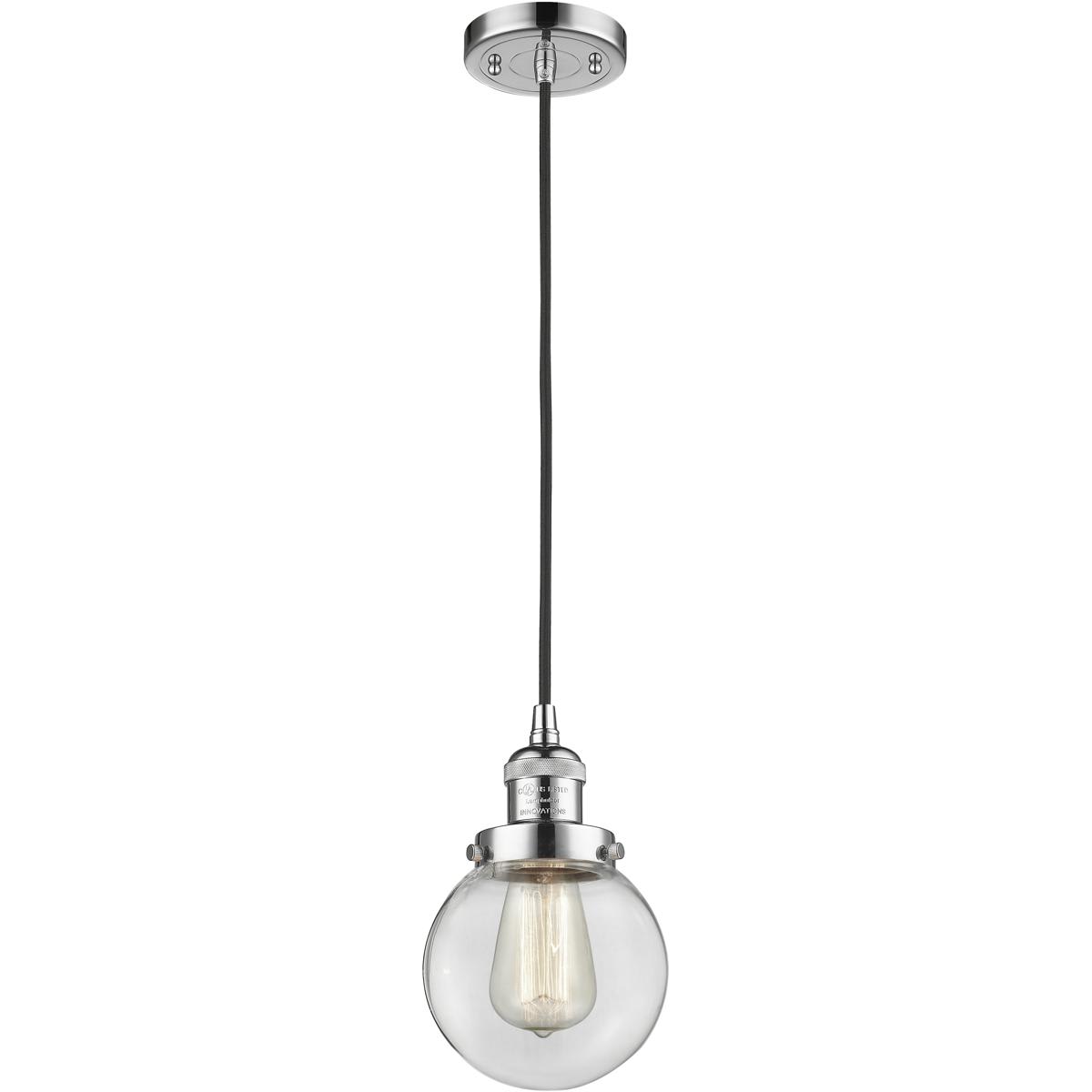 Innovations Lighting 1425512 201C-PC-G202-6 Franklin Restoration Beacon Mini Pendant