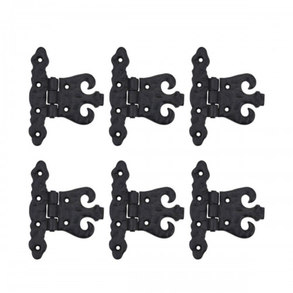 RENOVATORS SUPPLY MANUFACTURING 25784 Category: Cabinet Hardware Accessories 6 -Pack Antique Black Black Cabinet hardware kit