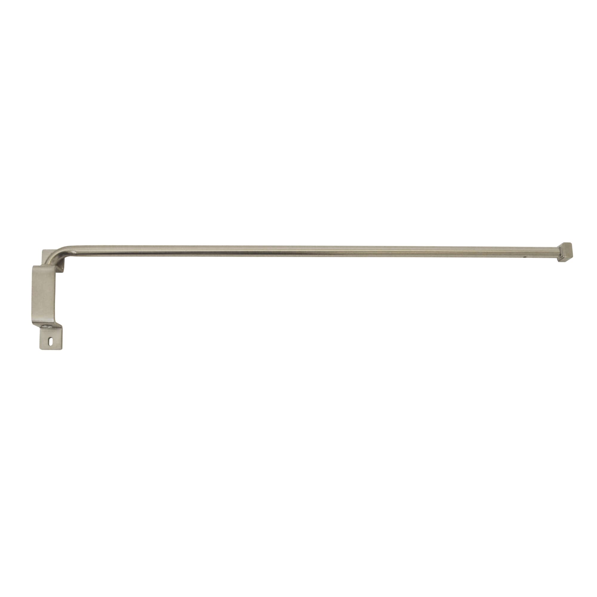 Nickel 20"-36" Achim Home Furnishings Innovative Swing Arm Rod 