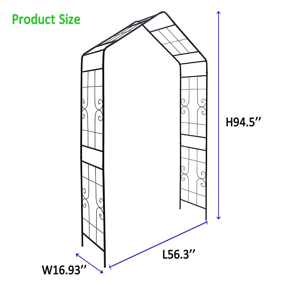 JUJABU ARCH-6 Garden-Arbor - View #4