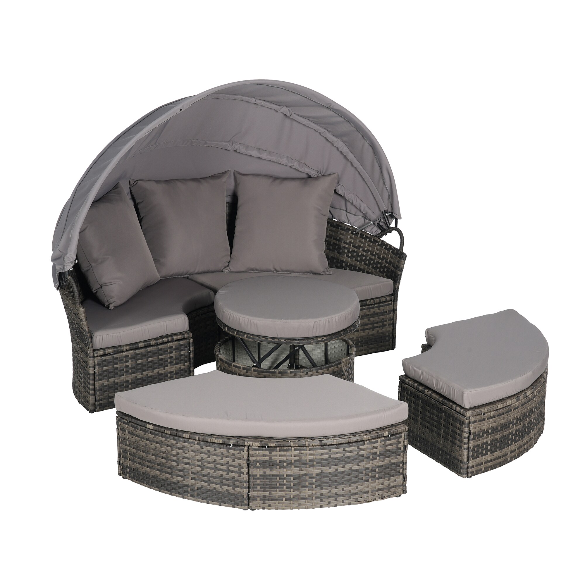 SINOFURN SYA38023BN Patio-Sofas-Daybeds - View #8