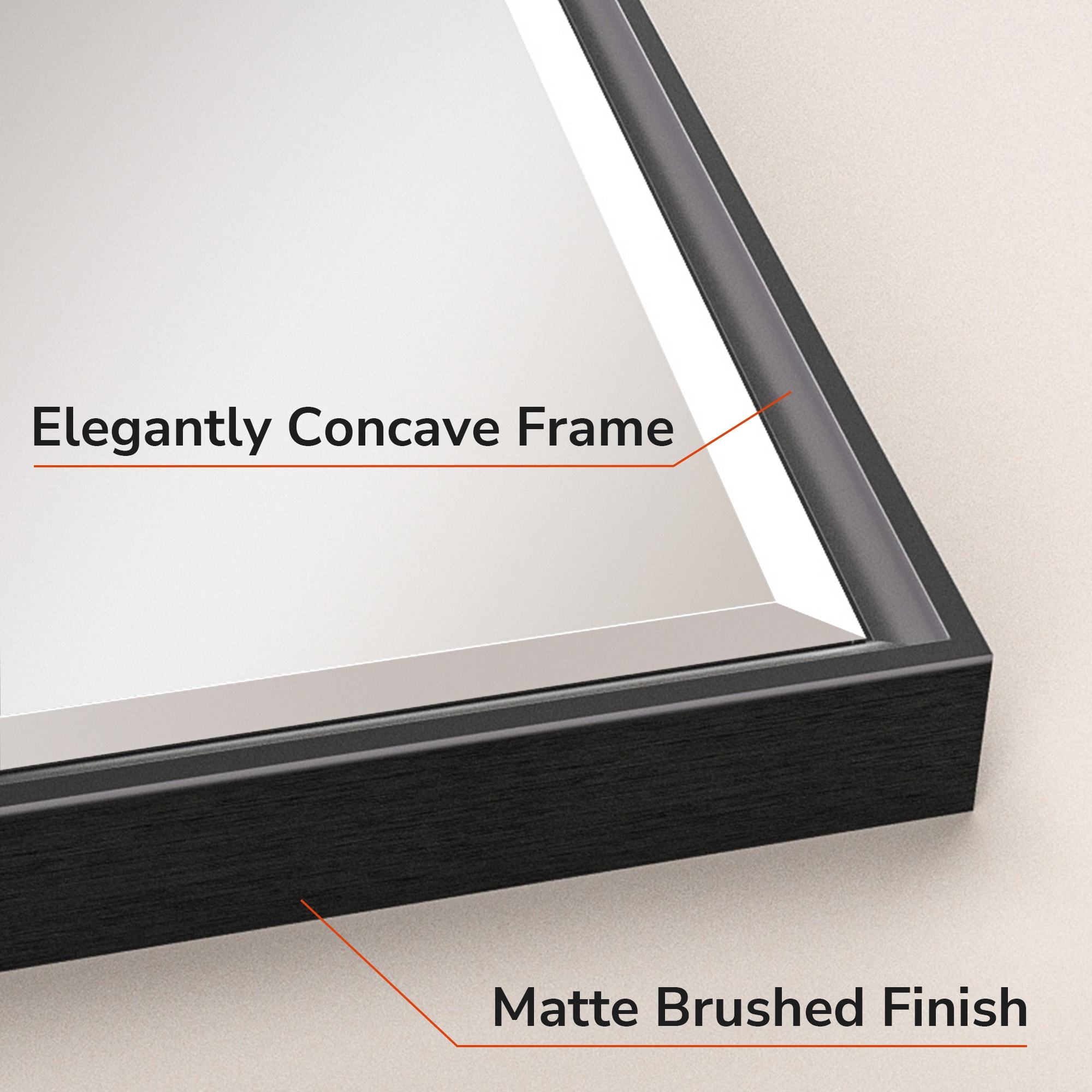 Keonjinn LW-JSK-XB-15291-BK Decor-Mirrors - View #3