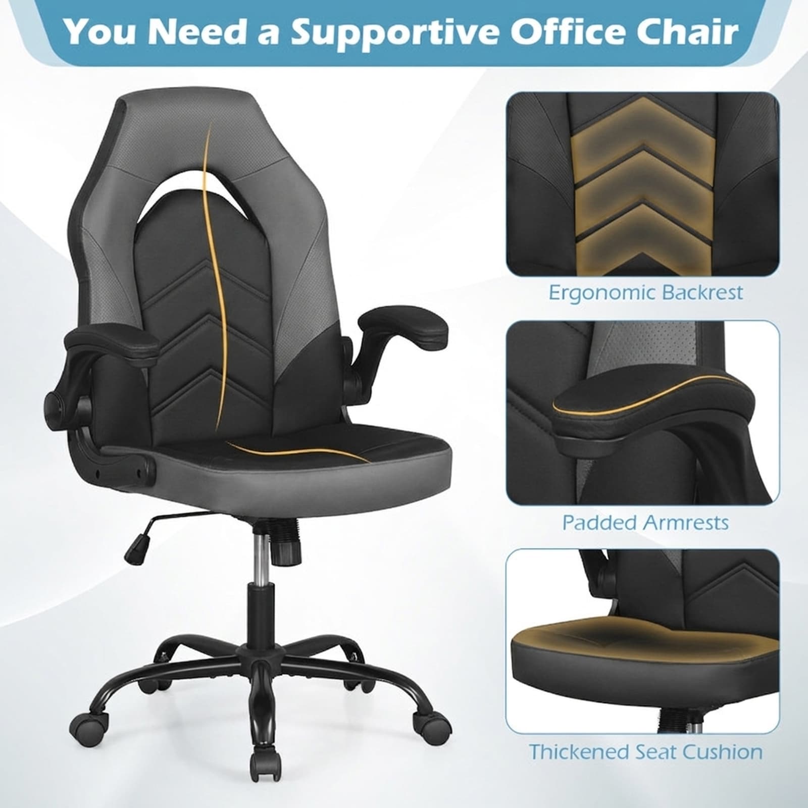 SUGIFT LW047SUGHY925 Office-Chairs - View #6
