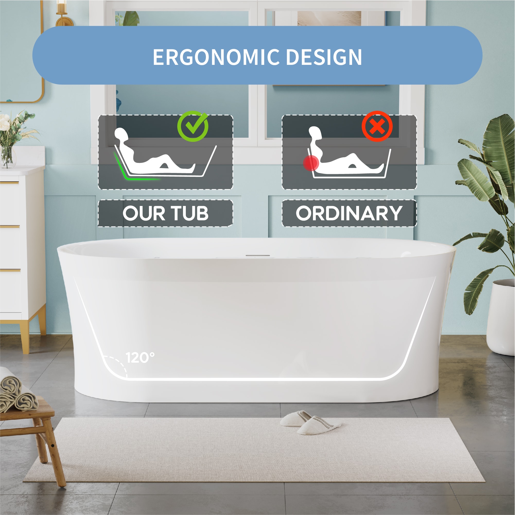 Forclover CLR-P203359 bathtubs - View #9