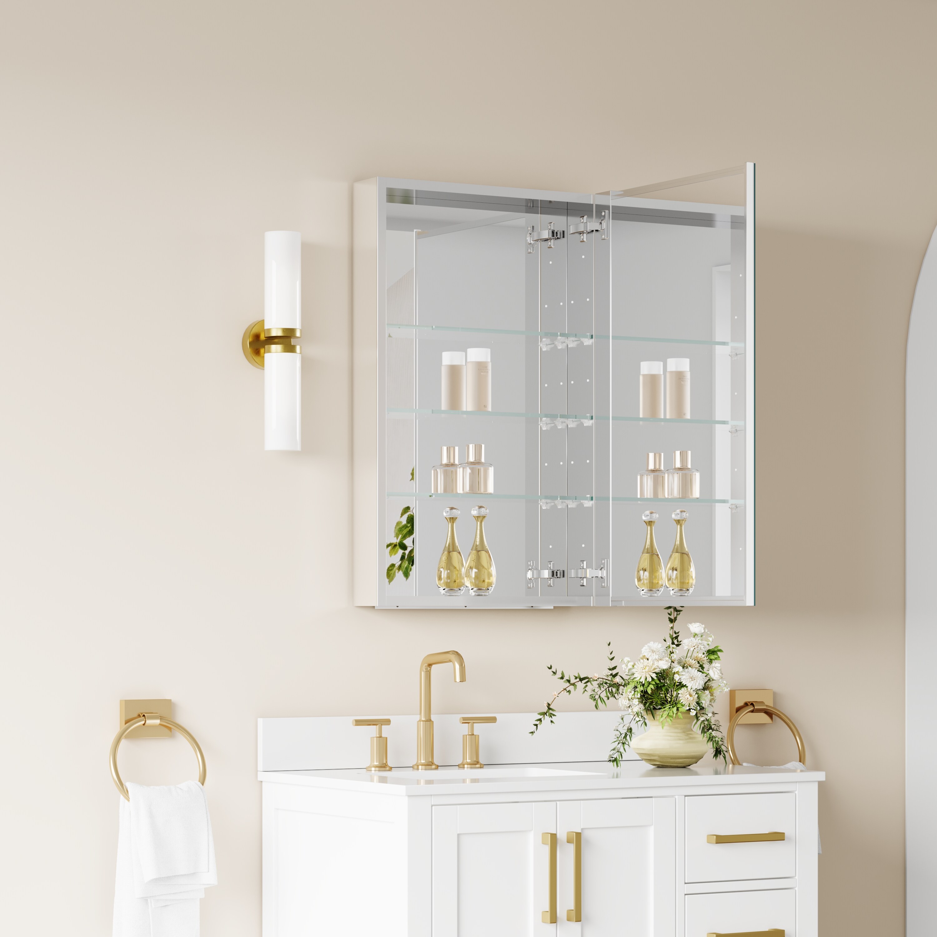 CALVON CAH-ZR2032 Bathroom-Medicine-Cabinets - View #2