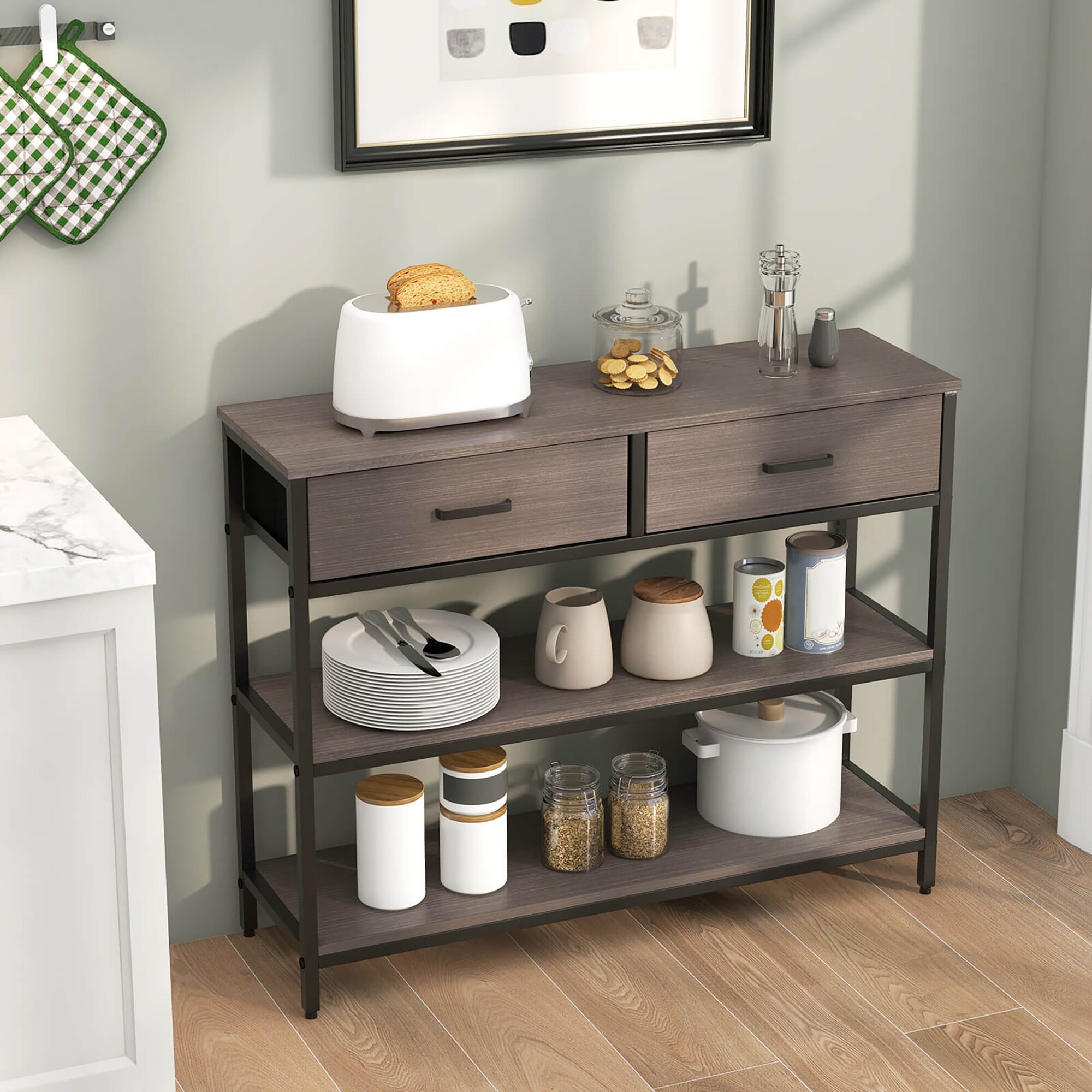 Costway HCST03488 Console-Sofa-Tables - View #7