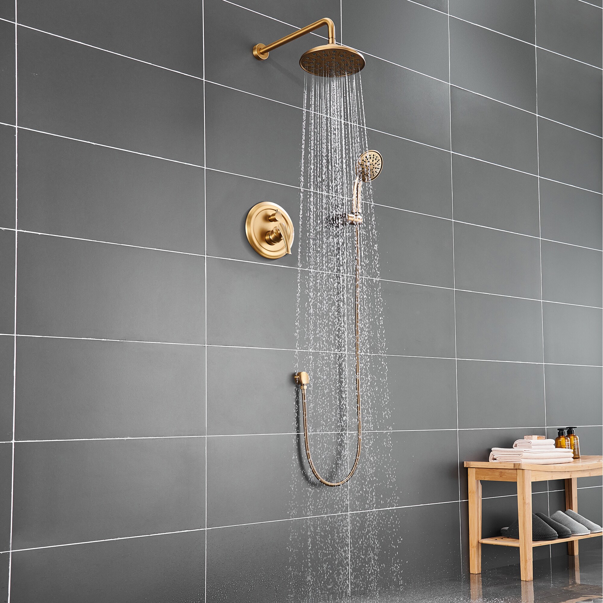 Clihome CHMS-12BN-A3809 Showerhead-Bar-Panels - View #3