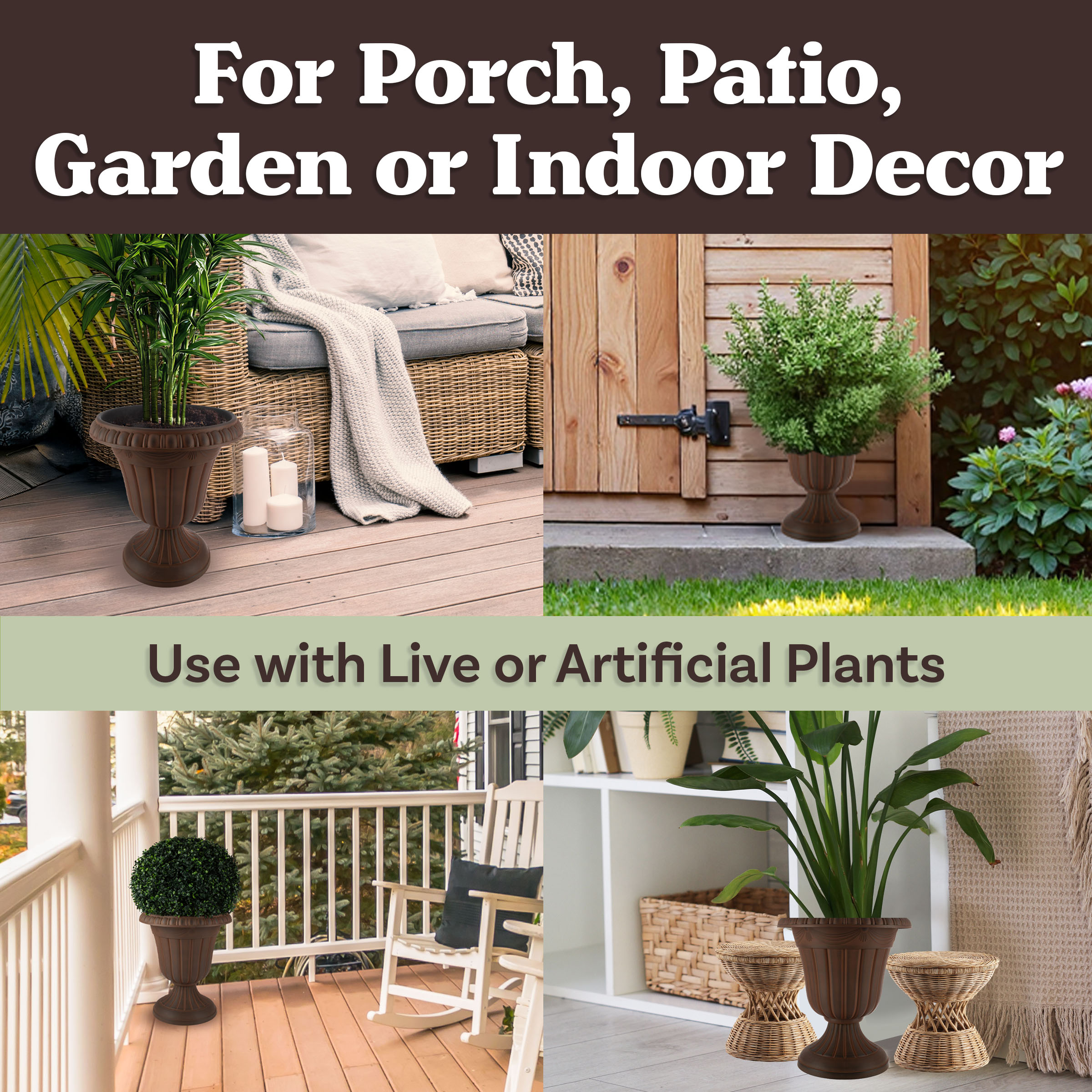 Pure Garden 50-LG1427 Planter-Window-Box - View #4