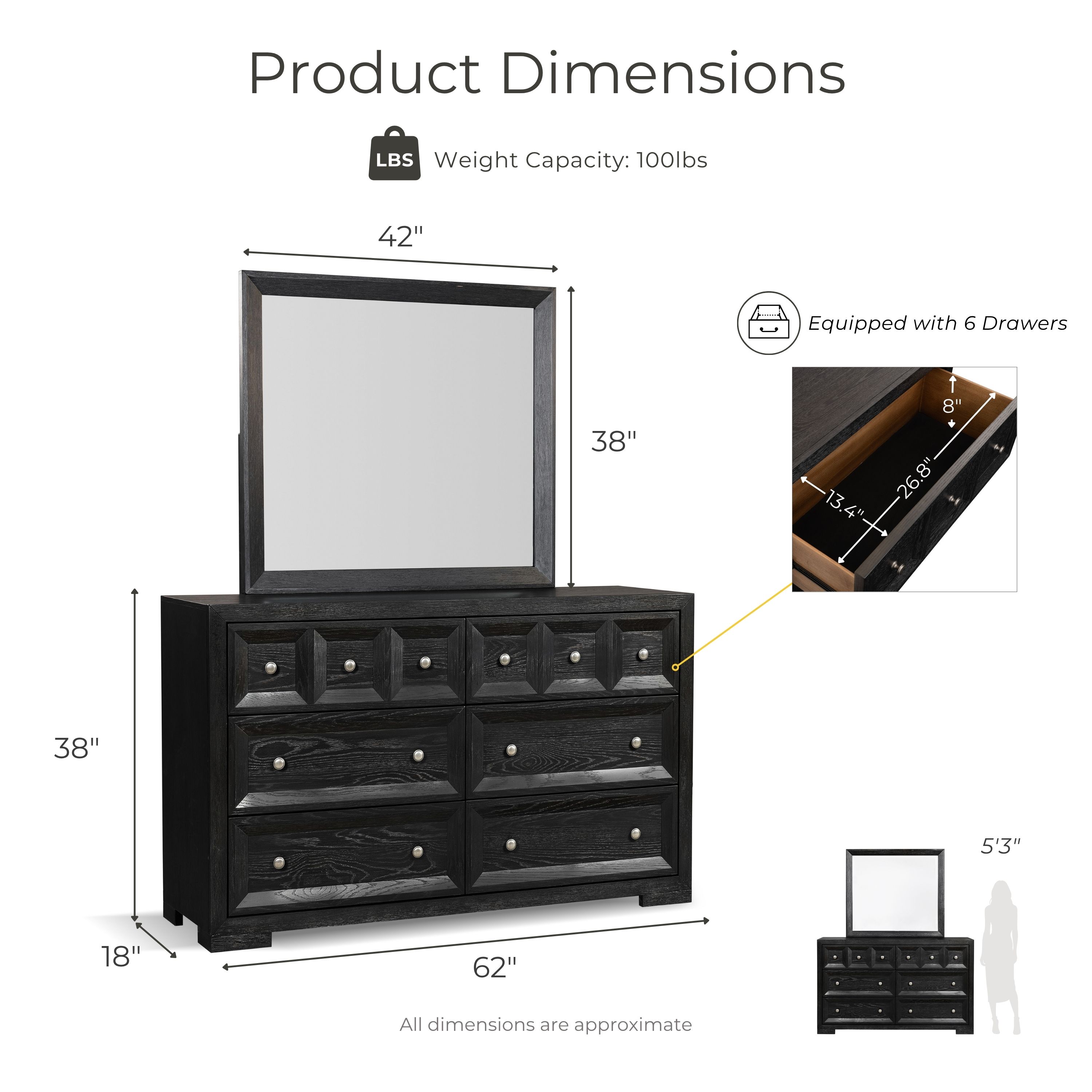 Furniture of America IDF79011BKEKNDM Bedroom-Sets - View #5