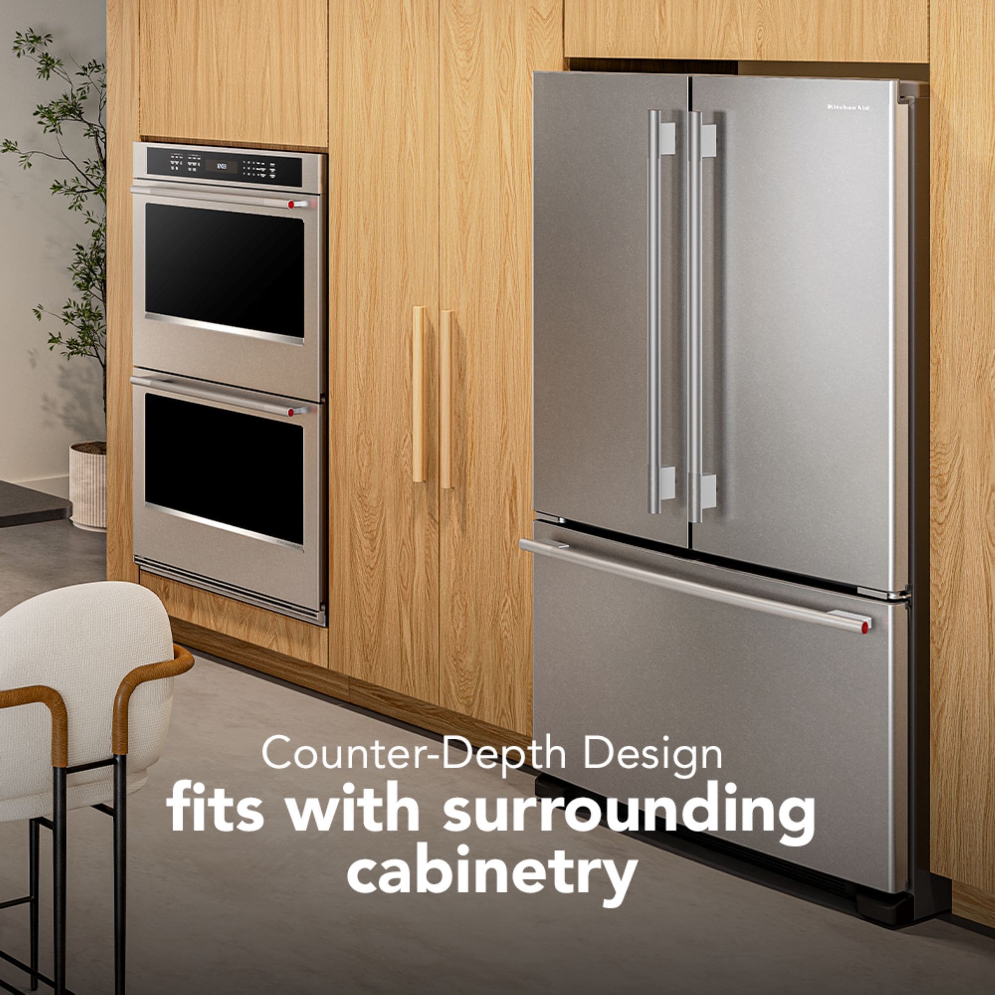 KitchenAid KRFC136SPS French-Door-Refrigerators - View #9