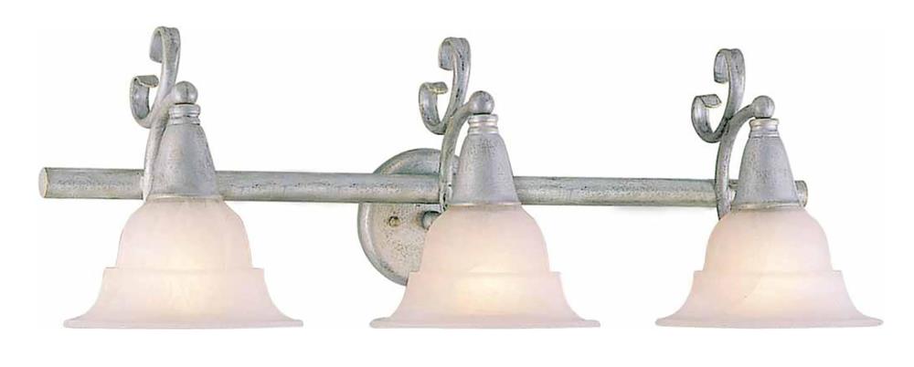  LWLUM517734 Fabens 27.5-in 3-Light Platinum Rust Traditional Vanity Light