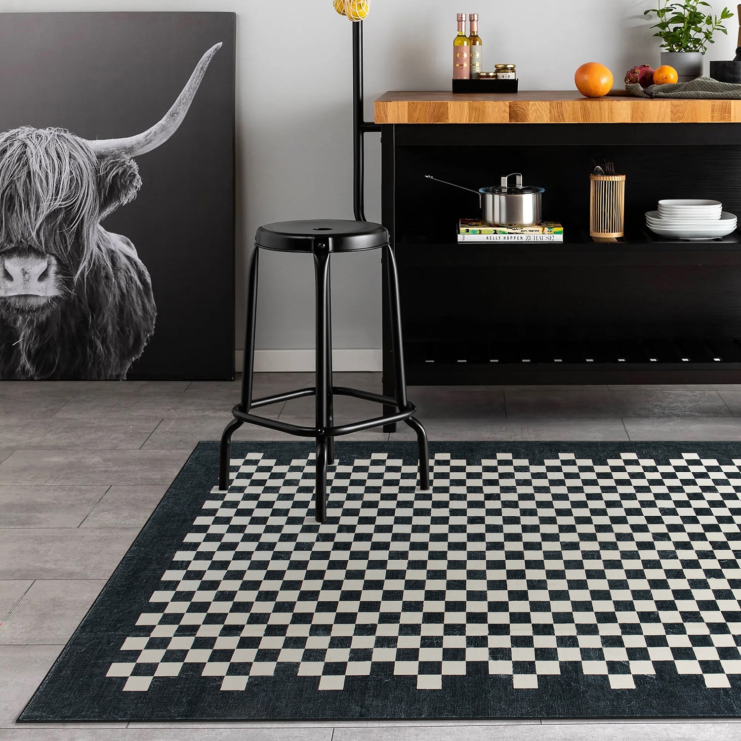 World Rug Gallery WR81BLACK3X5 rugs - View #2