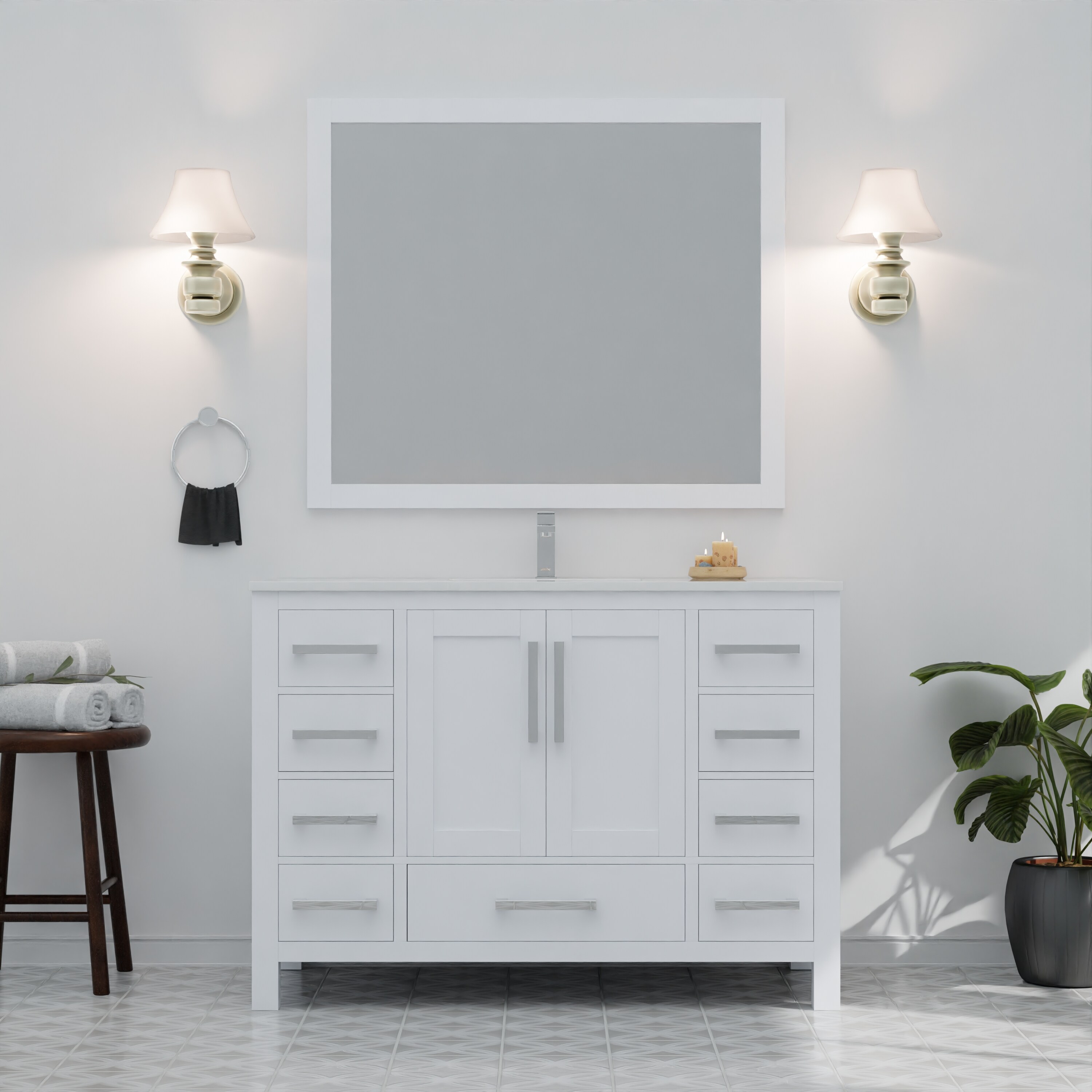Lexora LVJ48SA200 Bath-Vanity-Combo - View #11