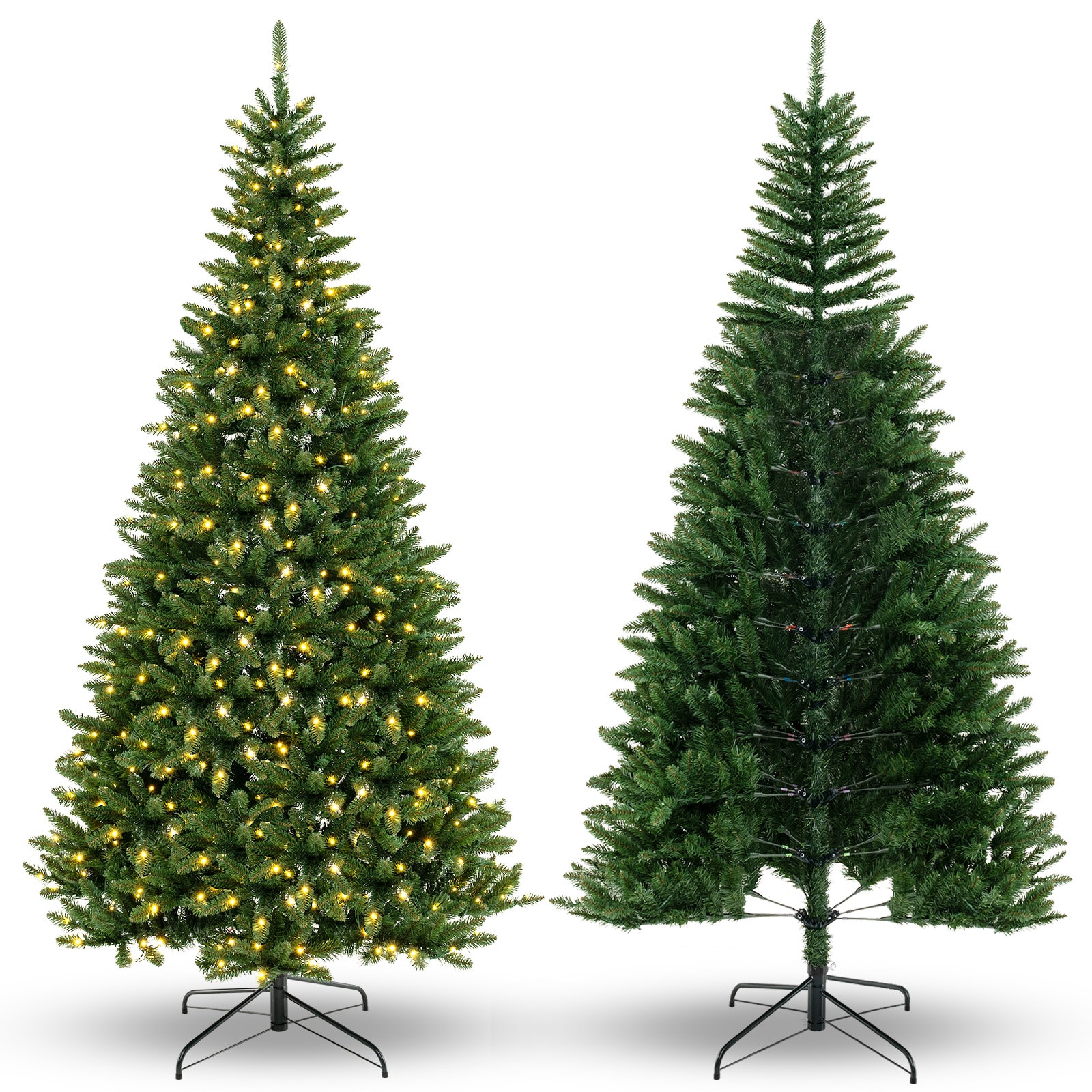 Artificial Christmas Trees Shape Flat back