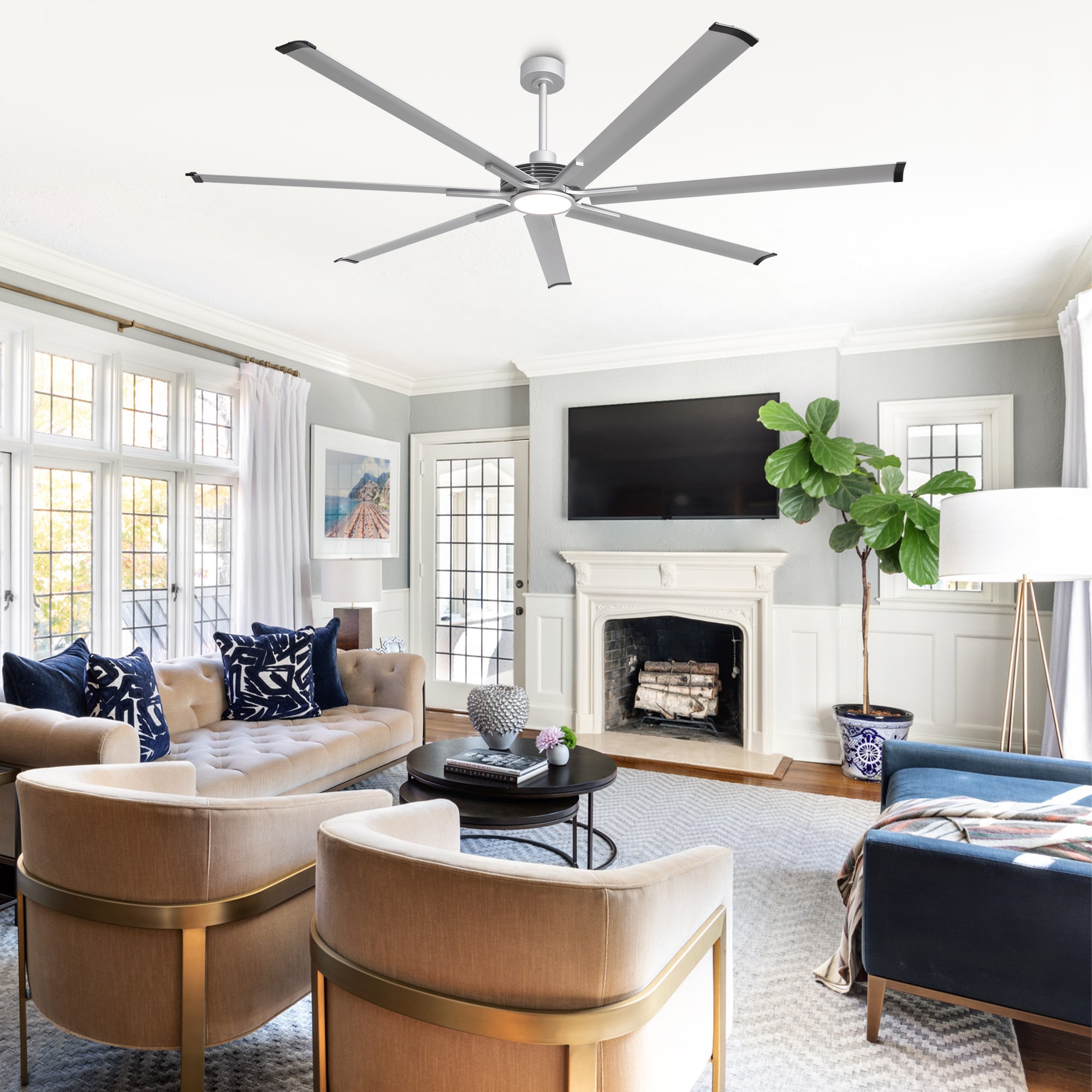 Parrot Uncle F8001SY Ceiling-Fans - View #2