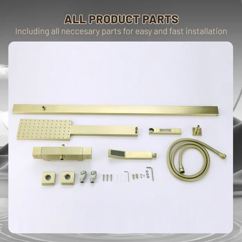 WELLFOR WB-1038 Showerhead-Bar-Panels - View #5