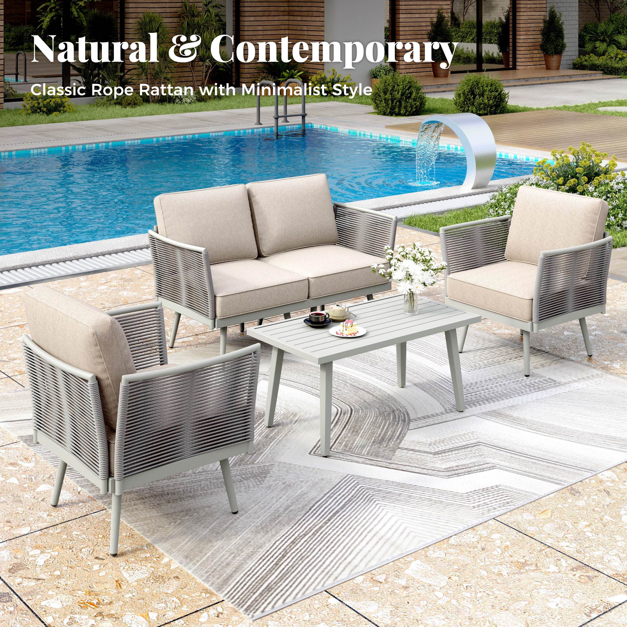 Sunshine Valley CR016-1-4 Patio-Conversation-Sets - View #8