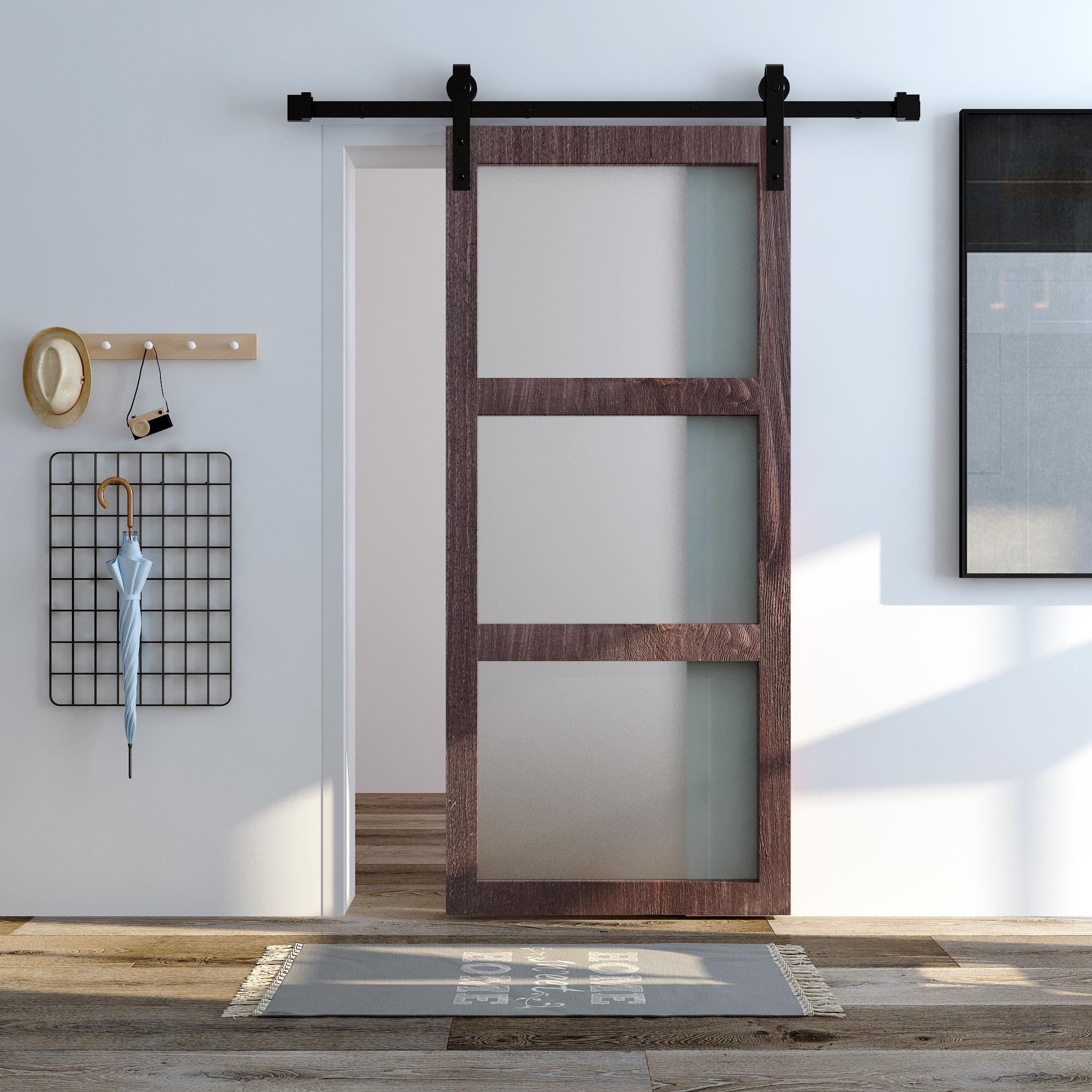 HOMACER 5Z7802-3684-GD Barn-Doors - View #5