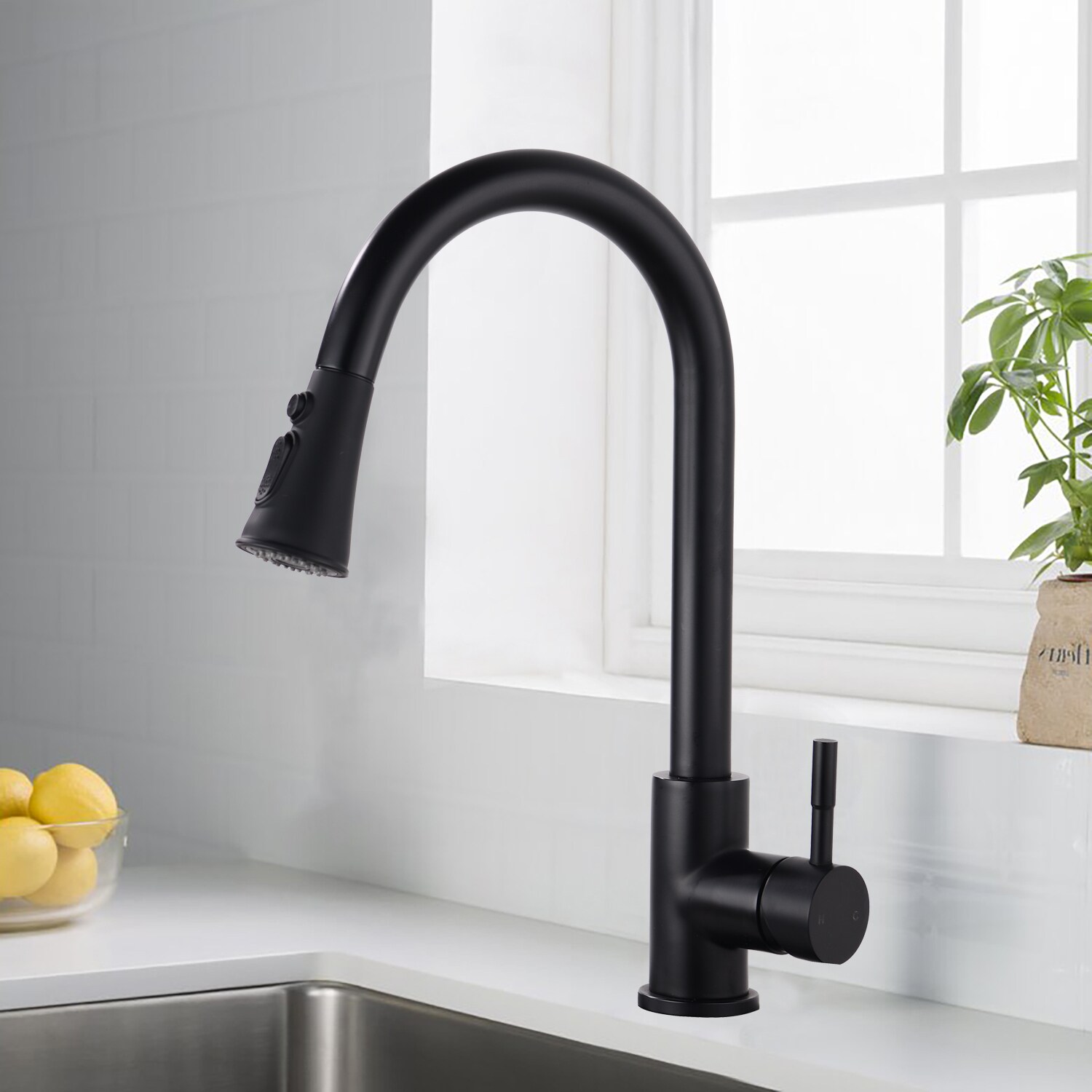 Vanfority VF-D3411-MB Kitchen-Faucets - View #2