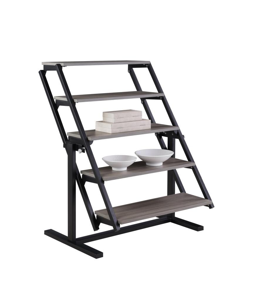 Chintaly Imports 8473-DT-GRY-VNR Dining-Tables - View #7