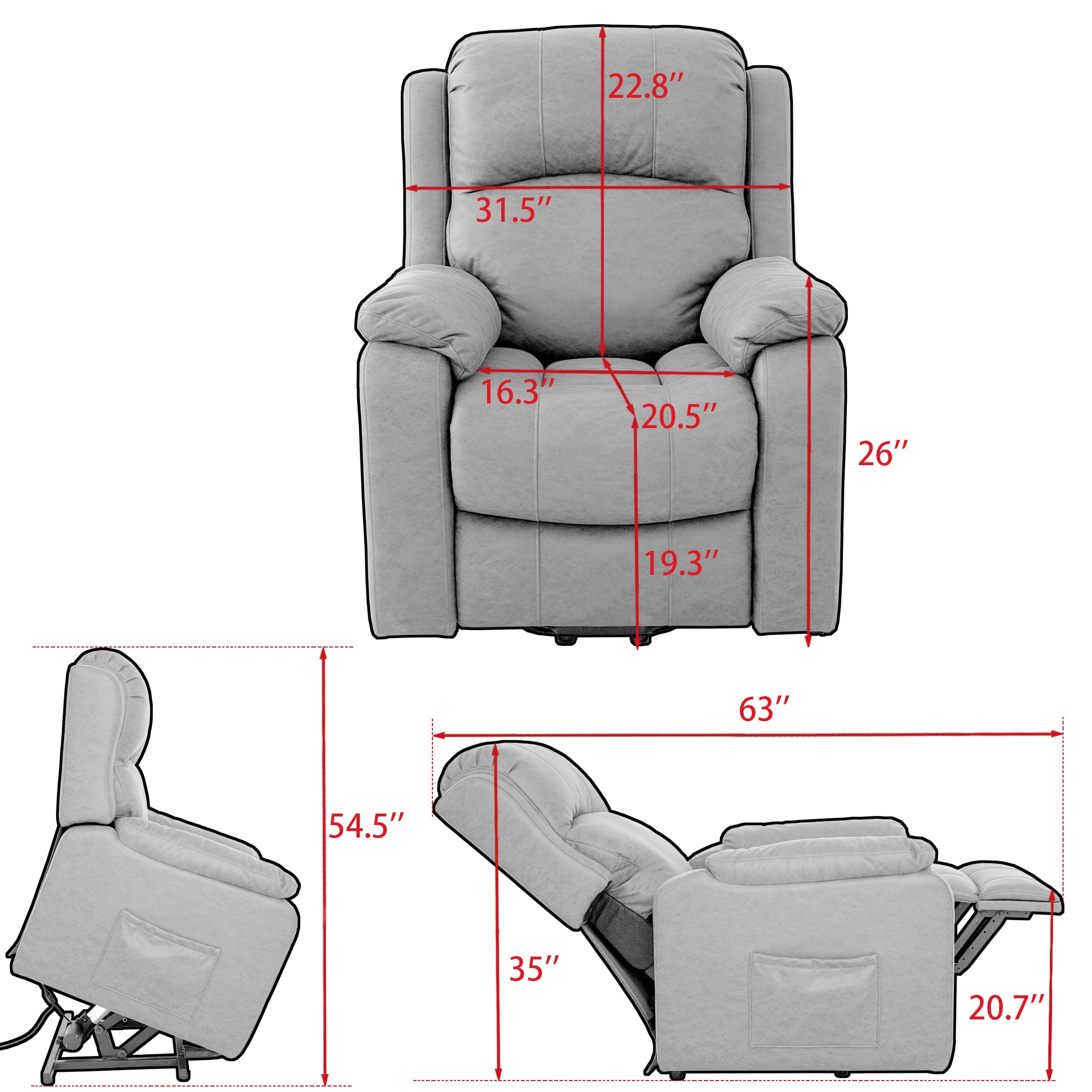 CASAINC AL-W60624692 recliners - View #9