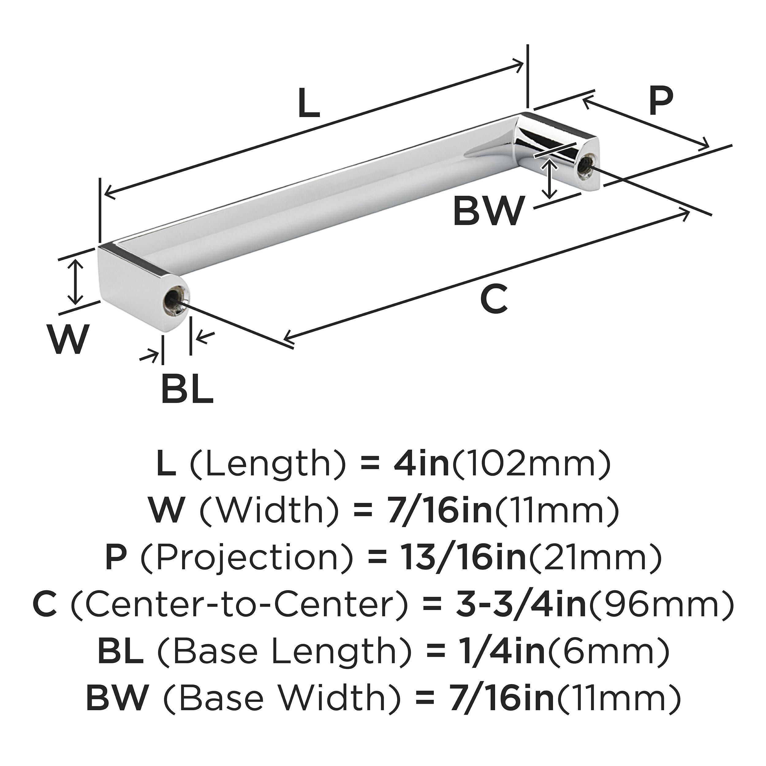 Amerock 25VMP3729026 Cabinet-Pulls - View #4