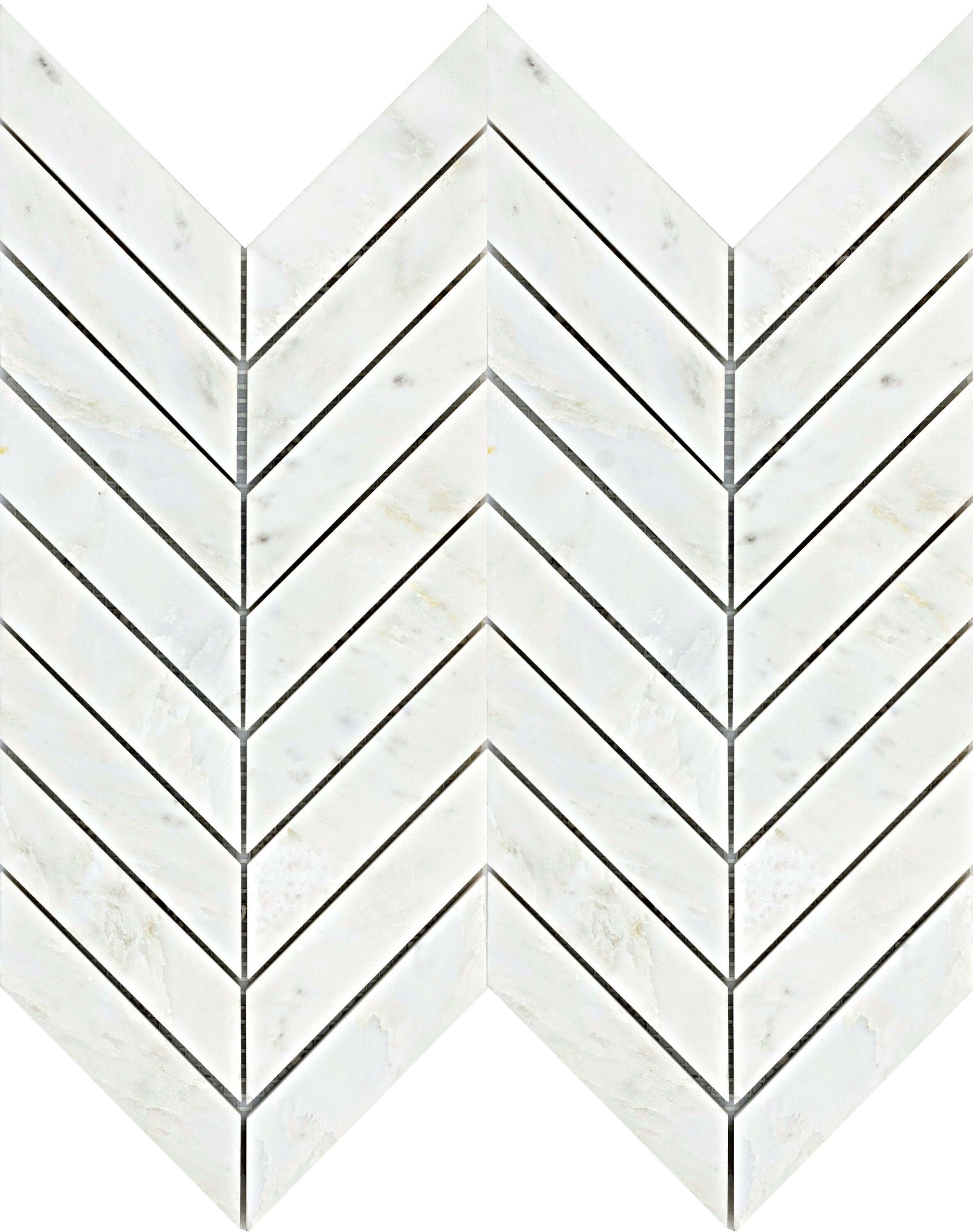 Emser WINTER FROST Winter Frost Natural Stone Marble Border Tile (11-in x 13-in)
