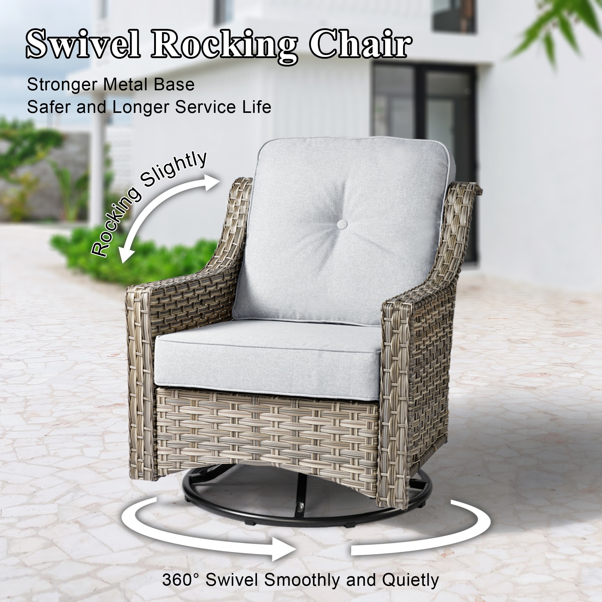 weaxty HMBCFP-YZPAD4072 Patio-Conversation-Sets - View #4