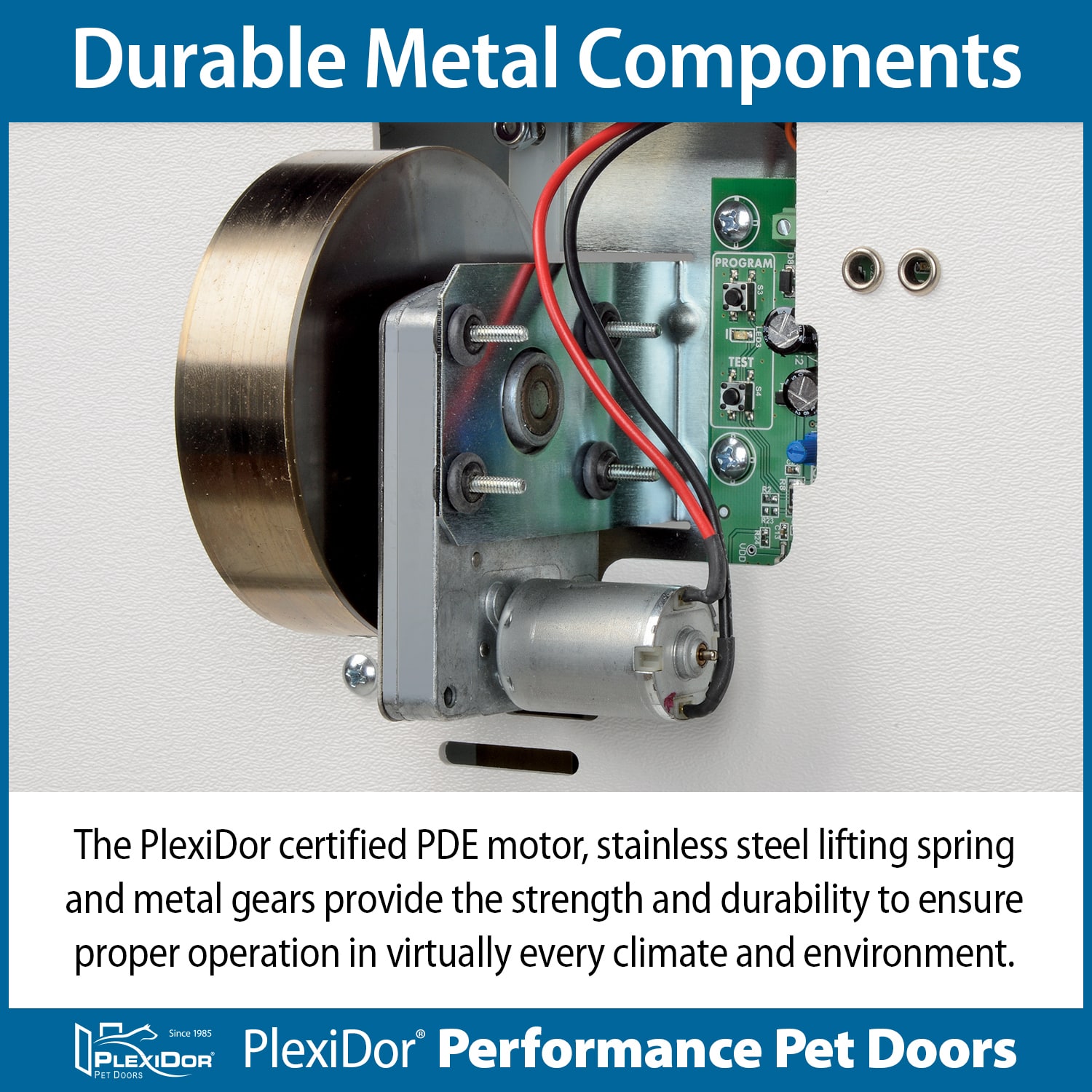 PlexiDor PDE DOOR LG BR Pet-Doors - View #7