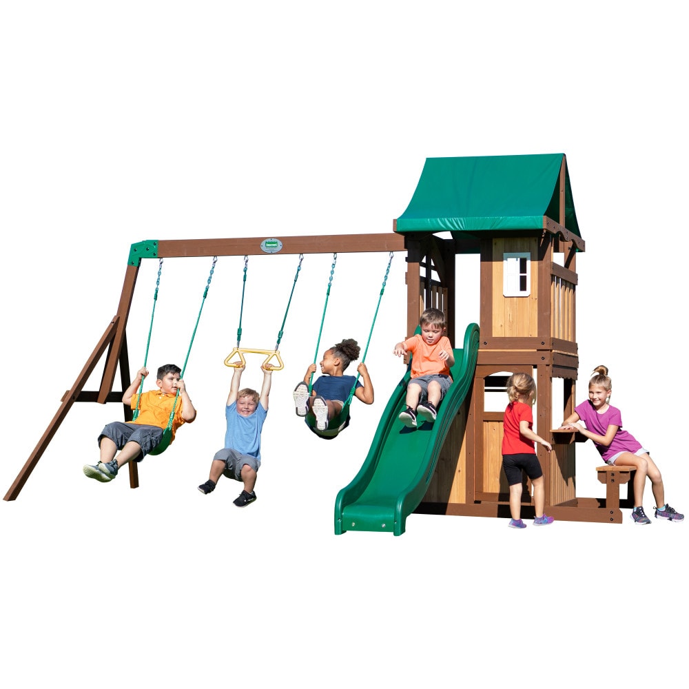 Backyard Discovery 2001022COM Wood-Playset-Kits - View #2
