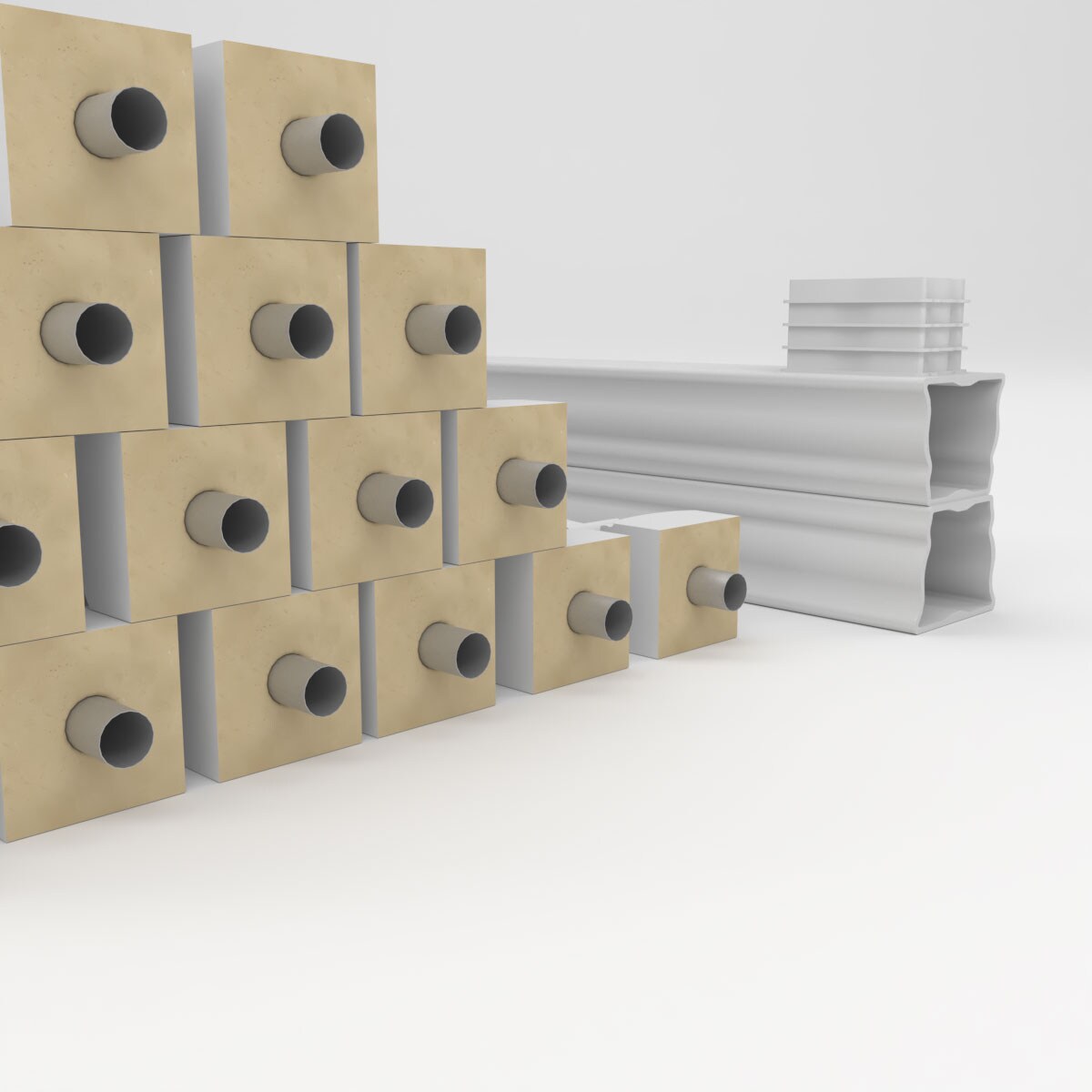 Ekena Millwork BALK40X108ACD railings - View #6