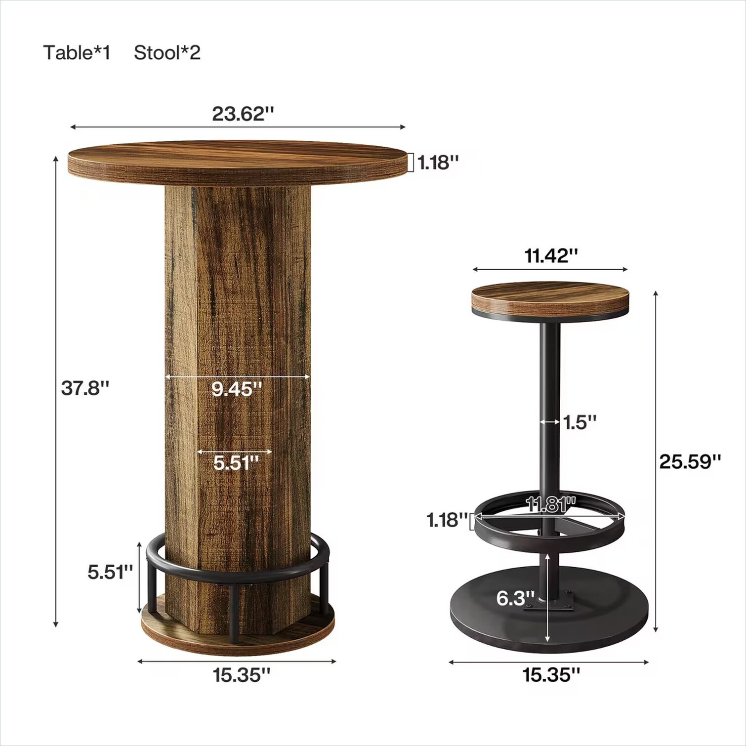 Naturefalls IVTPEPA24EF3 Dining-Tables - View #4