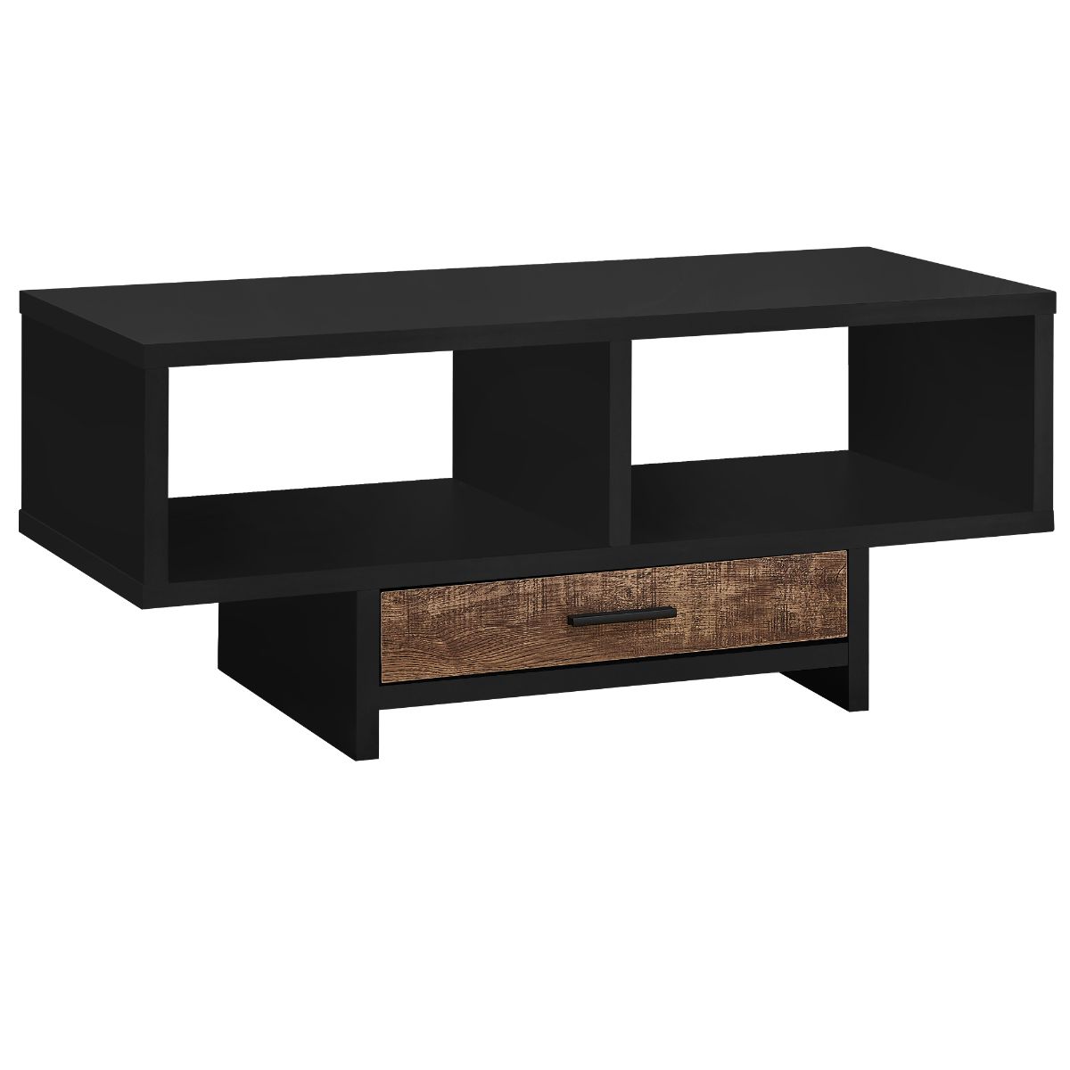 HomeRoots 332960 Jasmine Particle Board Wood Modern Coffee Table with Storage