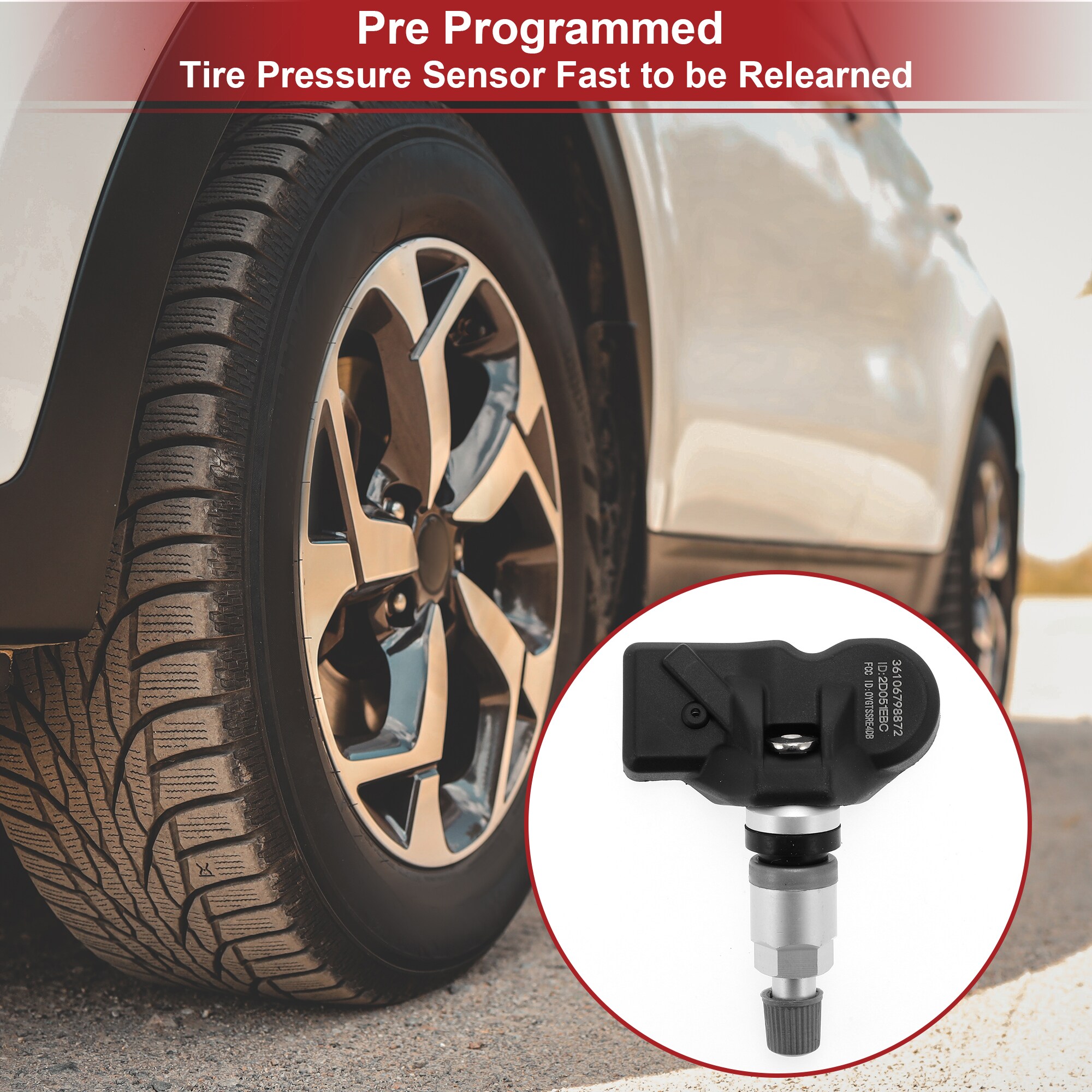 Unique Bargains S26011300UX3855 Ope-Wheels-And-Tires - View #3