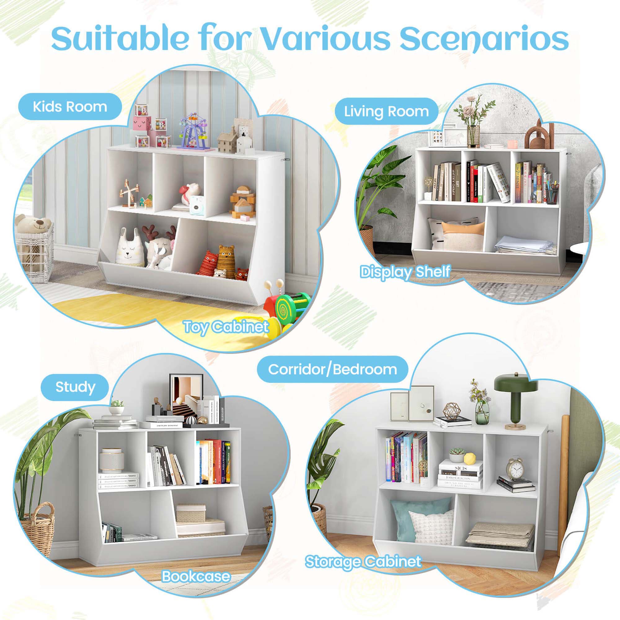 Goplus LWS00442 Kids-Bookcases - View #10