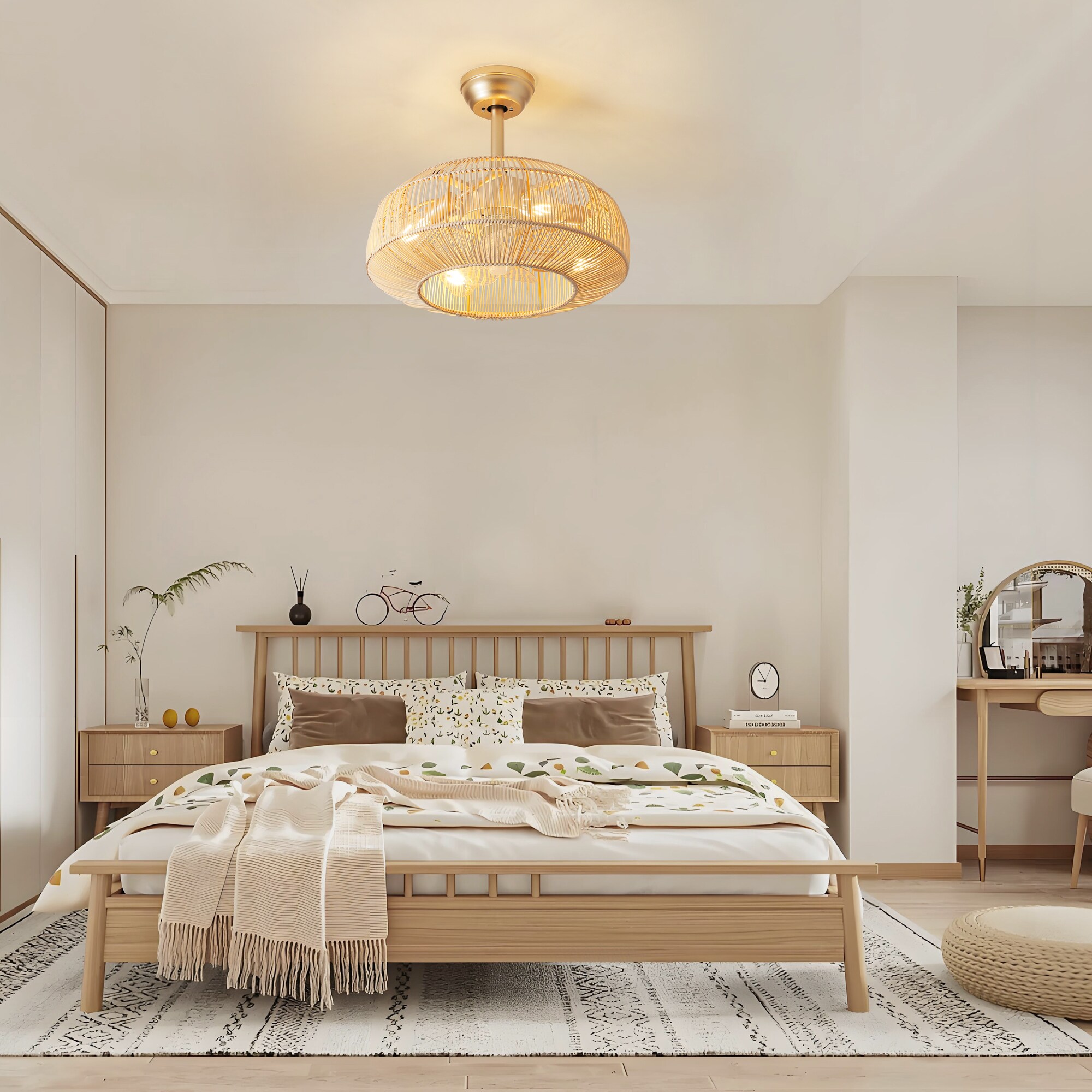 KAISITE 8106CF-04CR-CH Ceiling-Fans - View #6