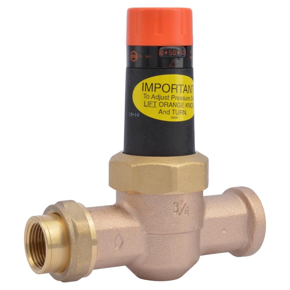 Cash Acme 23136-0045 3/4-in FNPT Brass Pressure regulator valve
