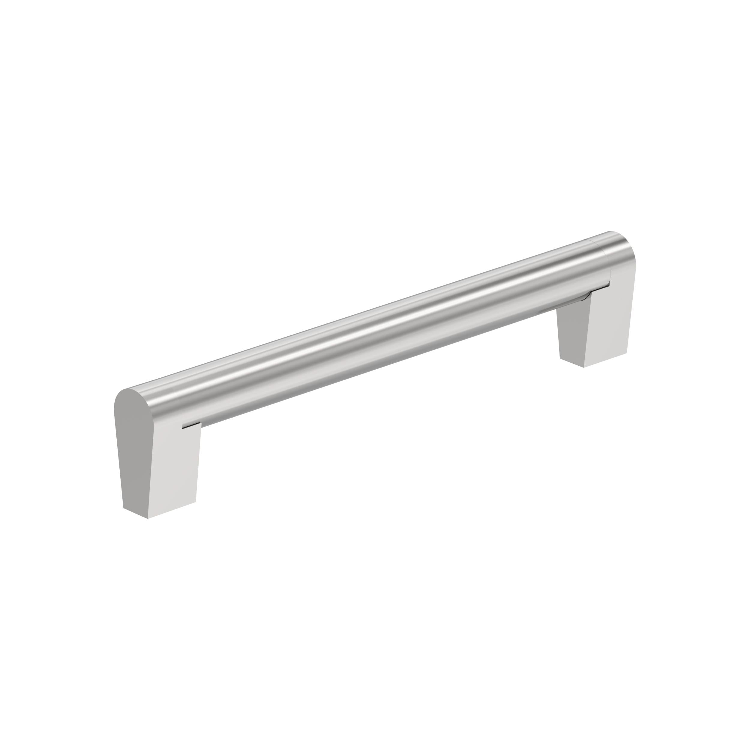 Amerock 10VMP3714326 Composite 6-5/16-in , 160mm Center to Center Polished Chrome Cylindrical Bar 10 -Pack