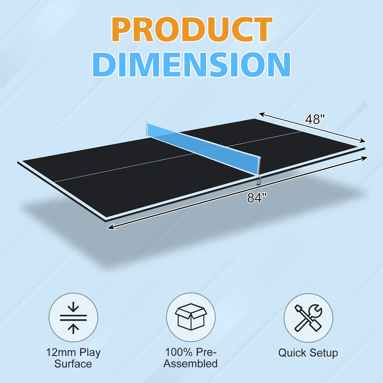 Dexmalle W1408P310184 Ping-Pong-Table - View #3