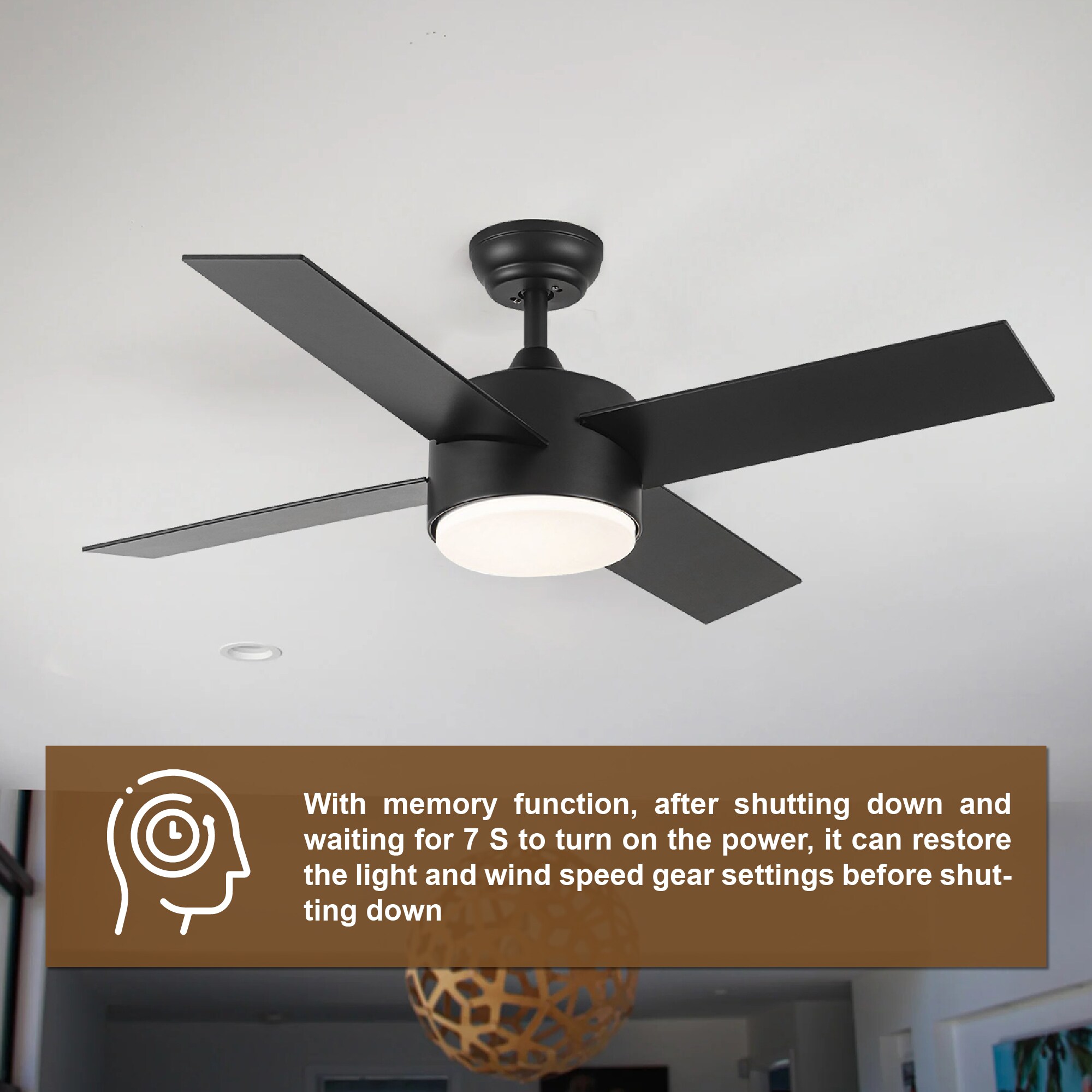 WELLFOR AMYU-05 Ceiling-Fans - View #5