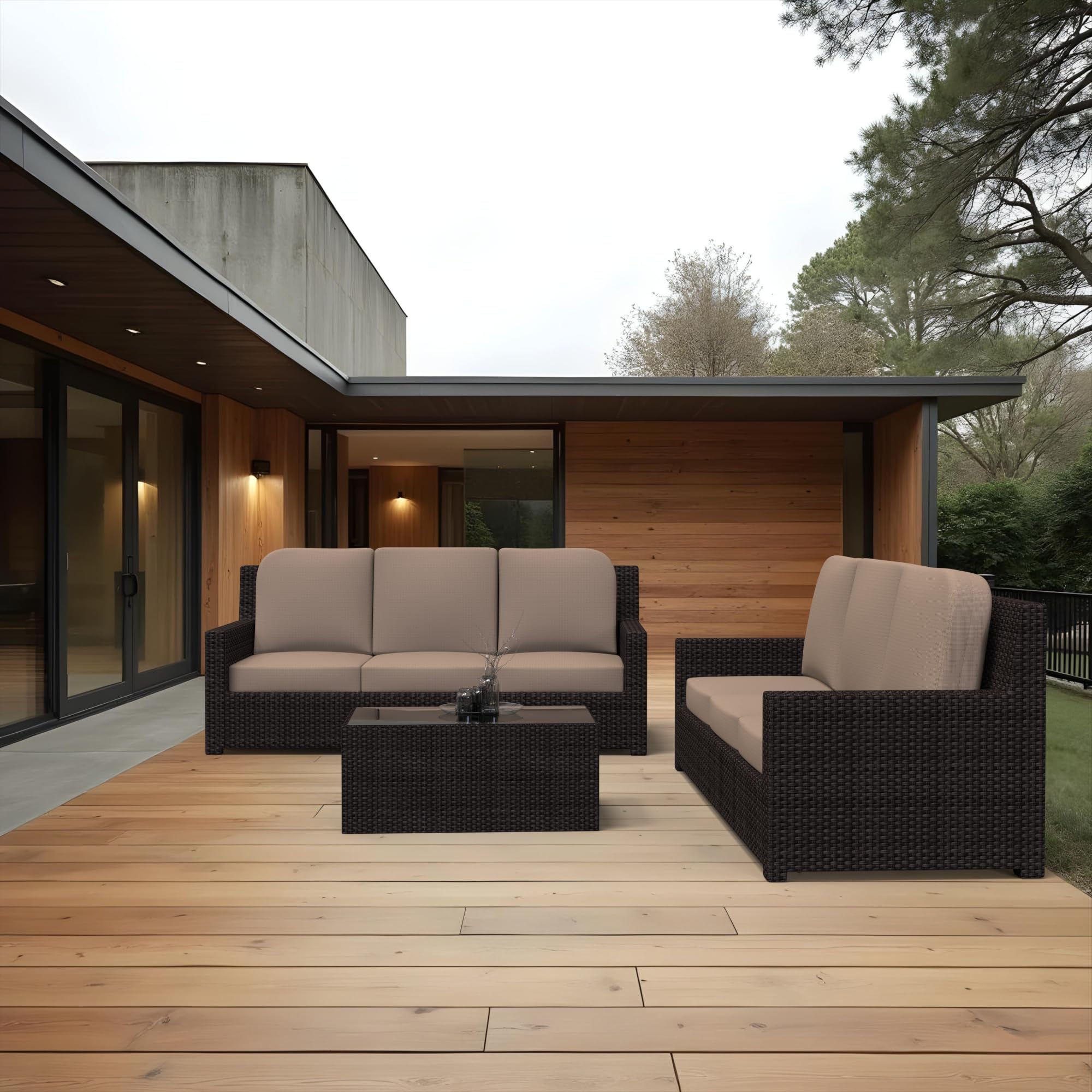 Covers & All CUSH6003S-CRB Patio-Furniture-Cushions - View #5