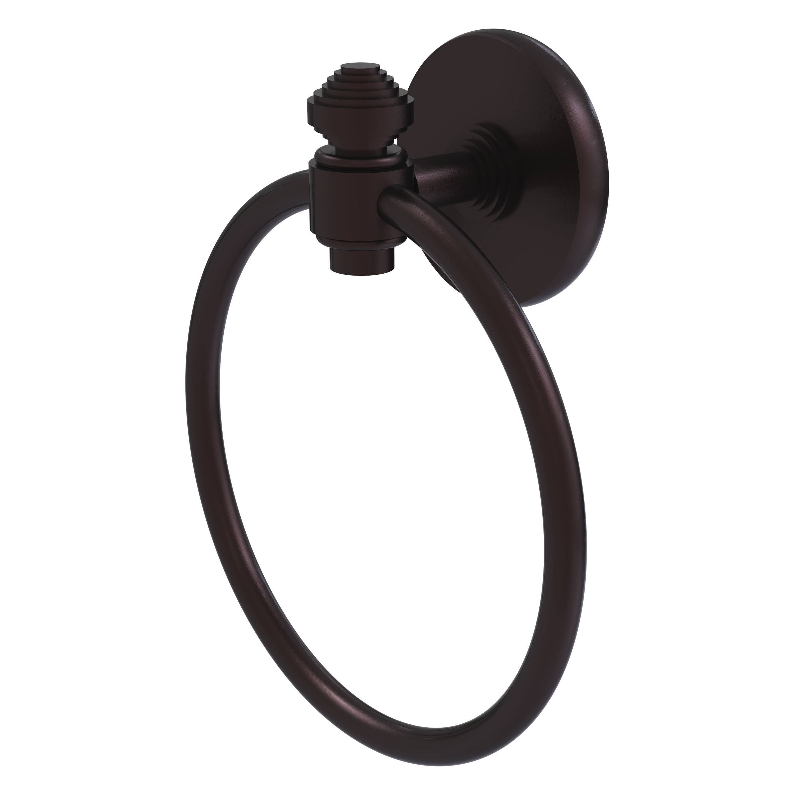 Allied Brass SB-16-ABZ Southbeach Antique Bronze Wall mount Single Towel Ring