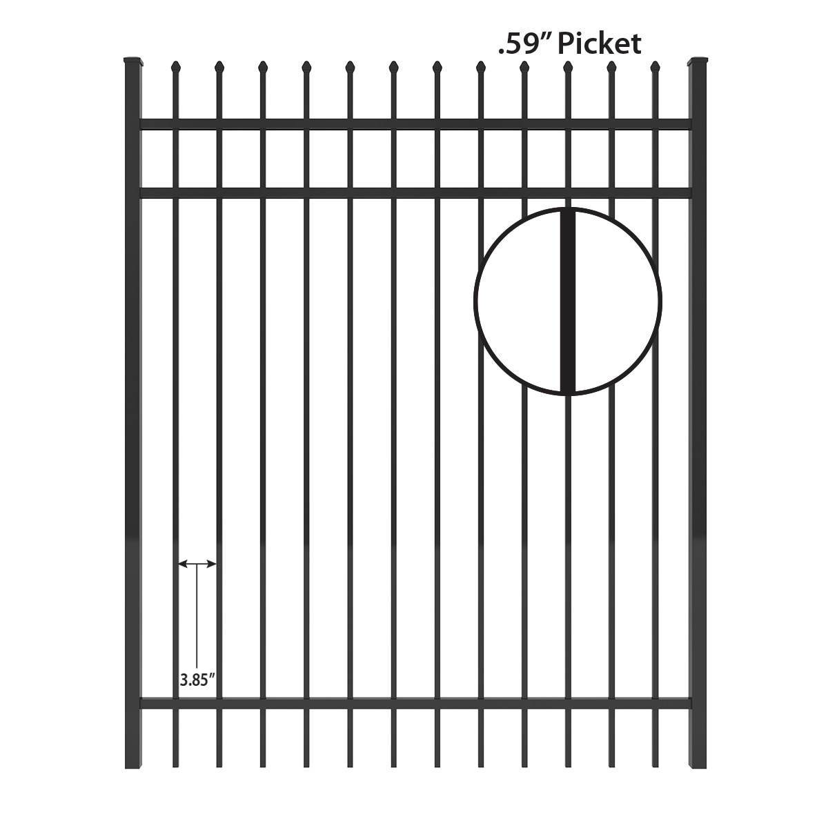 Ironcraft 833683 Fence-Gates - View #4