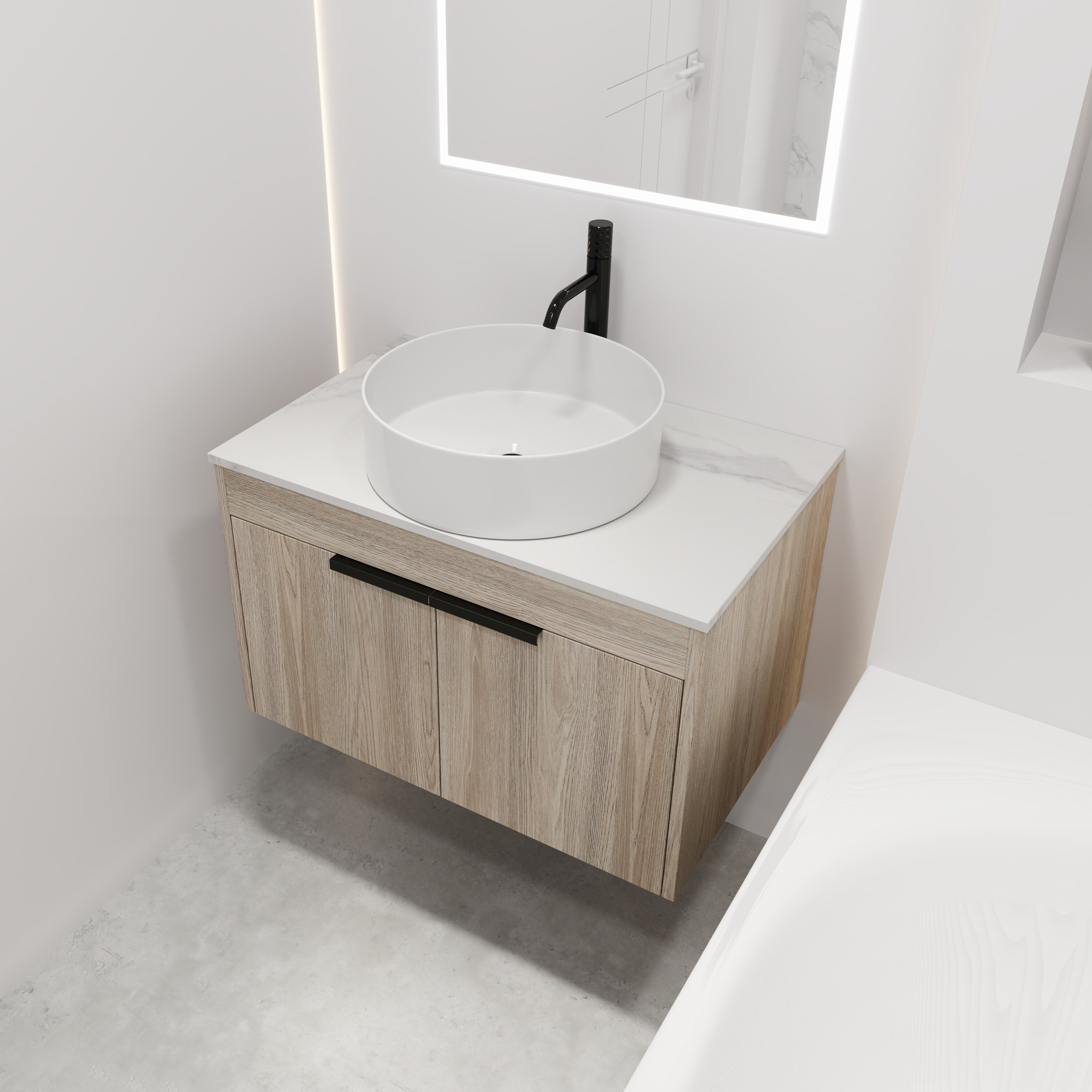 LOVMOR SF-H-W999S00021 Bath-Vanity-Combo - View #3