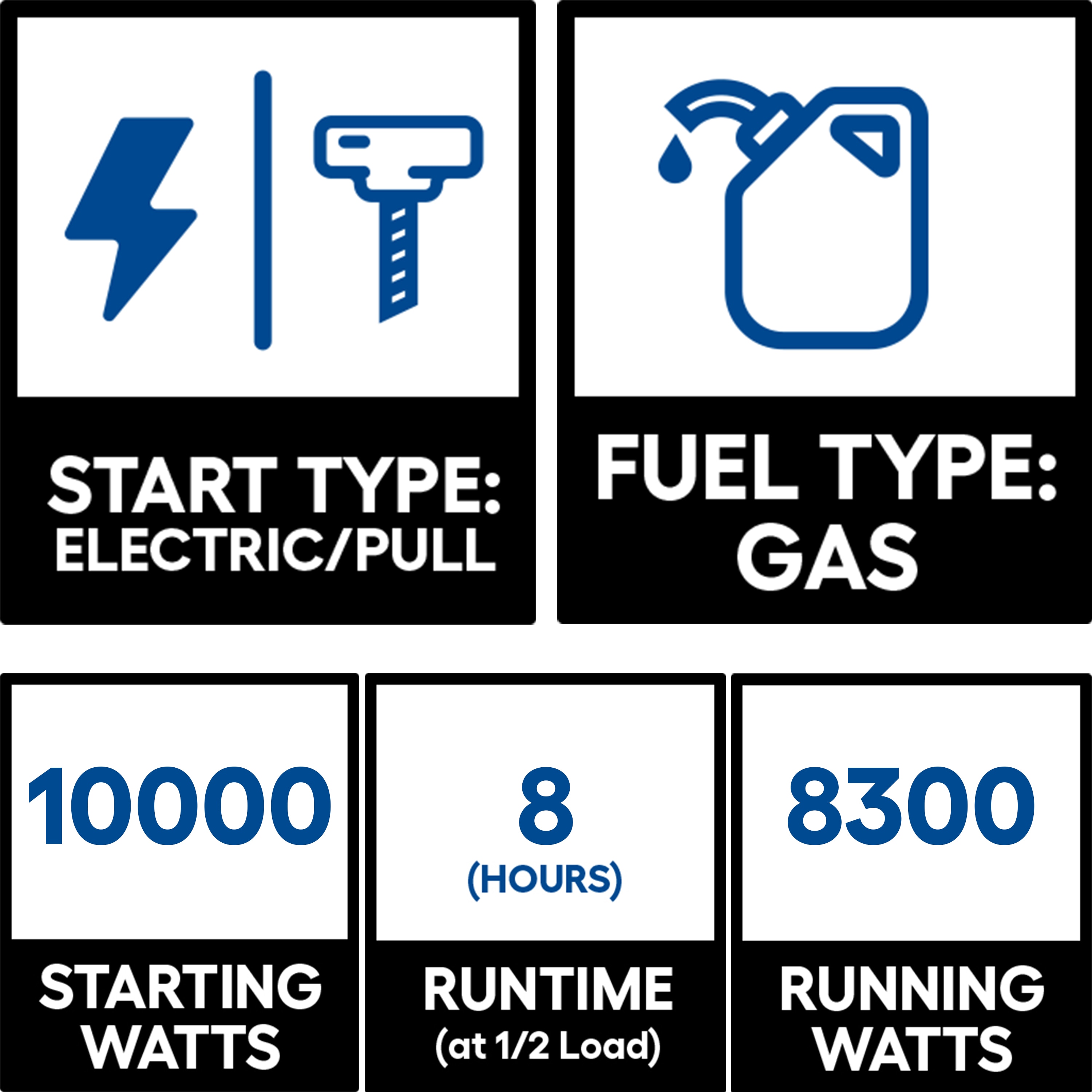 SIMPSON 70008 Portable-Generators - View #2