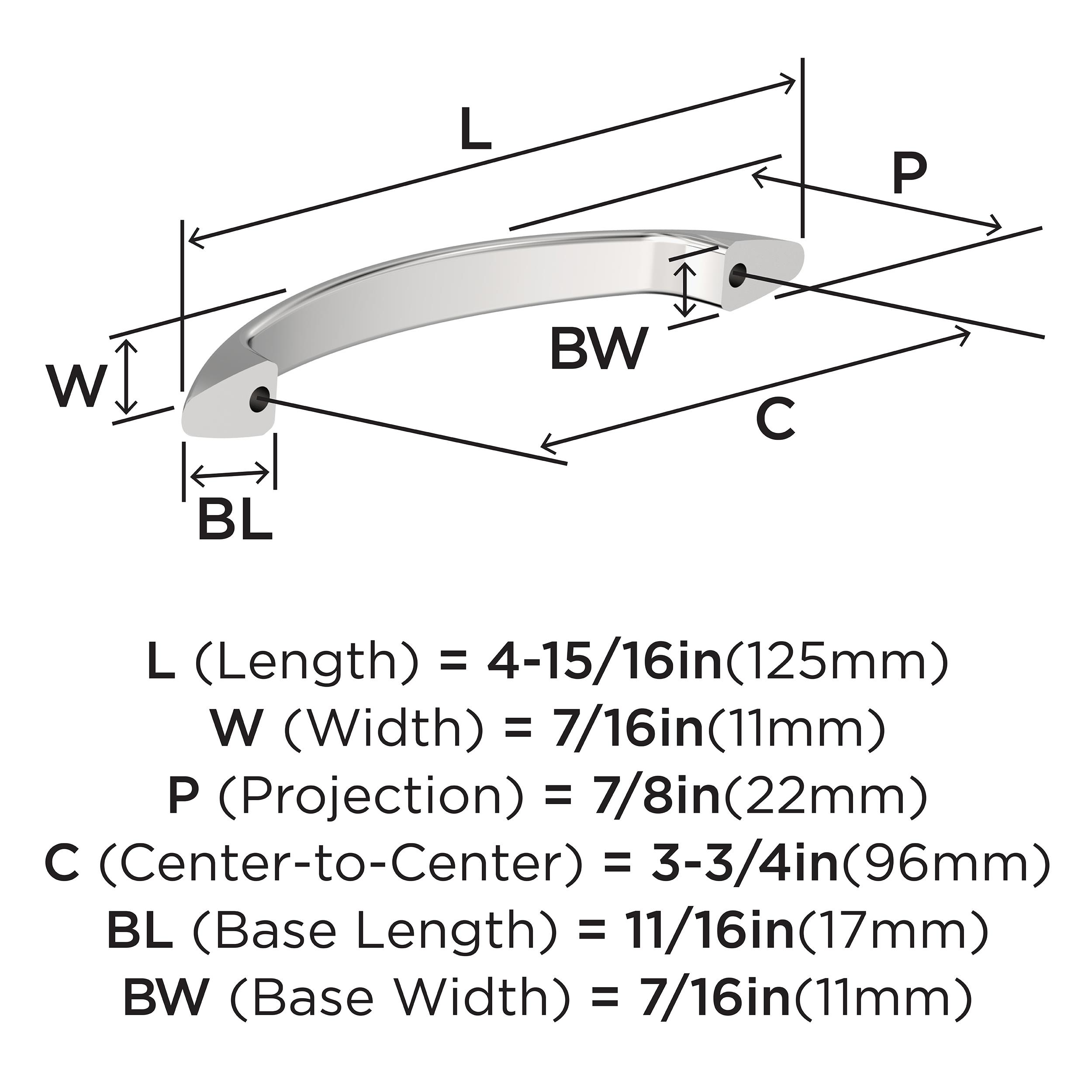 Amerock 10VMP3735626 Cabinet-Pulls - View #4