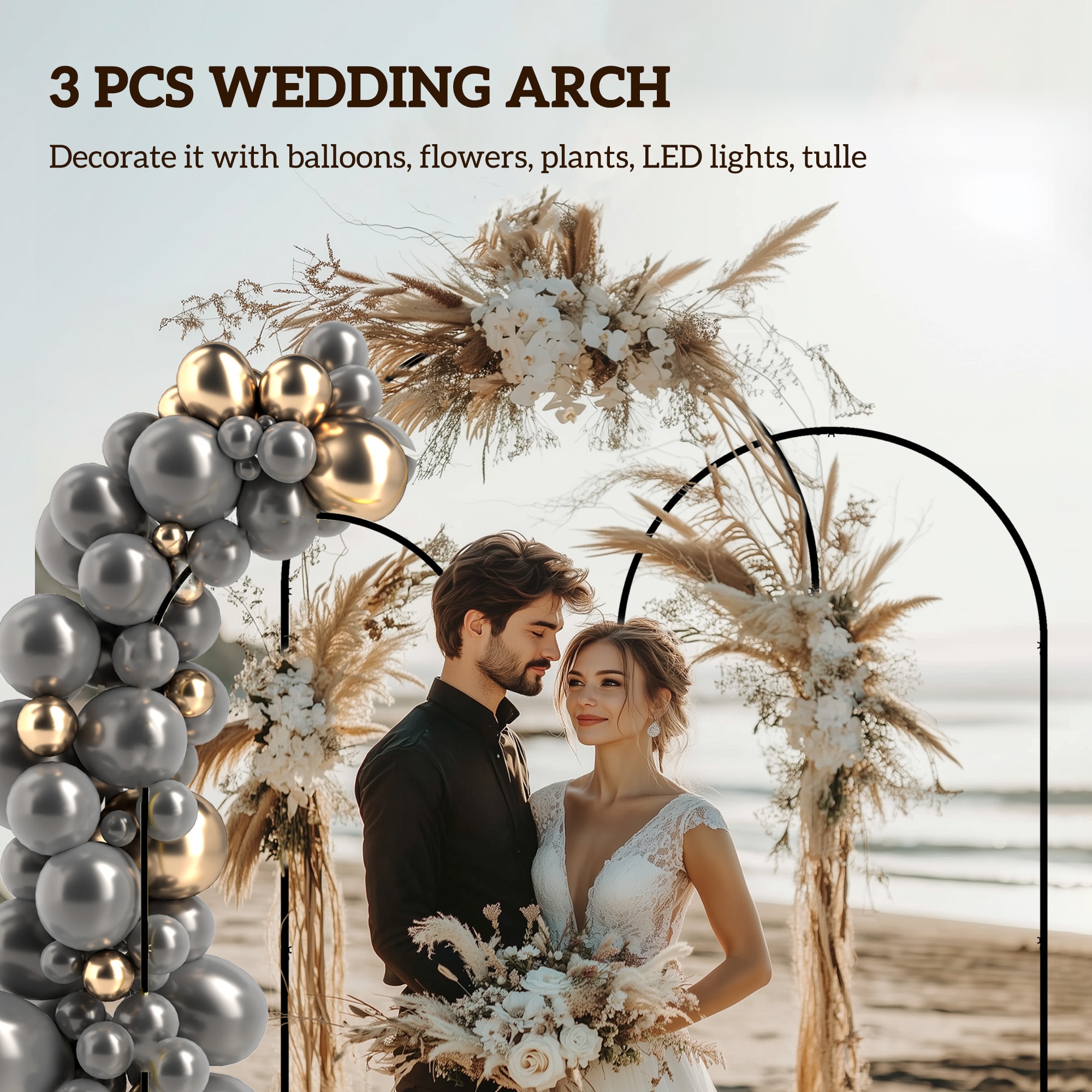 Outsunny 84J-035V00BK Garden-Utility-Fencing - View #4