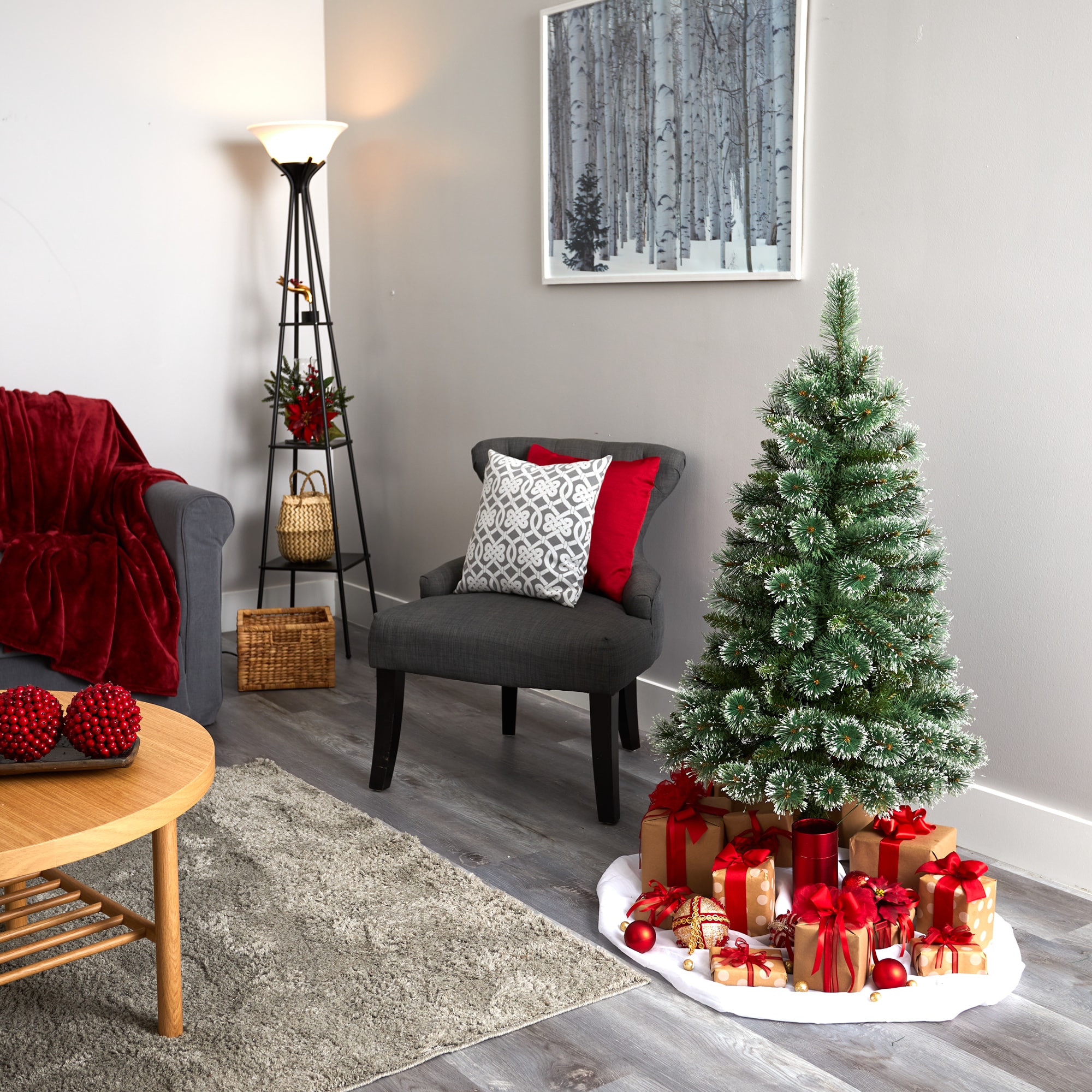 Nearly Natural T1633 Artificial-Christmas-Trees - View #8